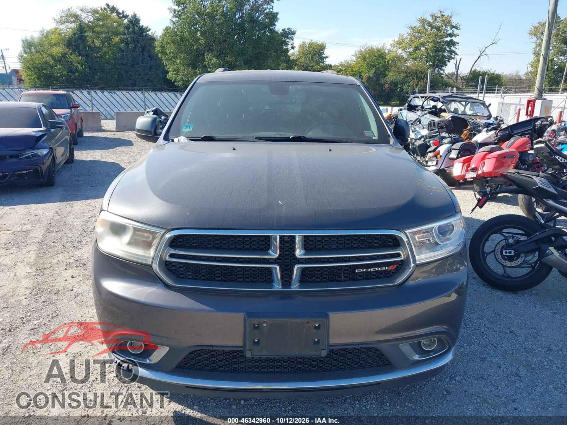 DODGE DURANGO 2014 - 1C4RDJAG2EC287277