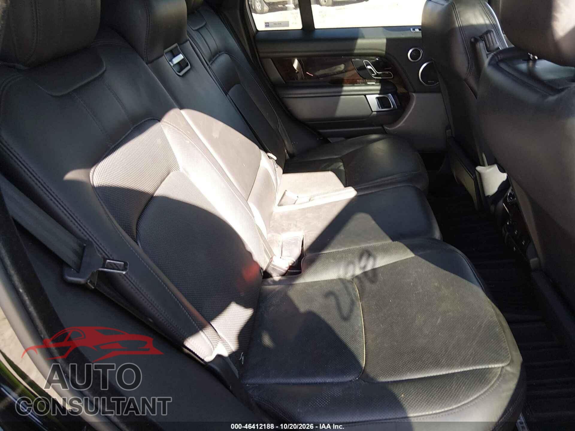 LAND ROVER RANGE ROVER 2020 - SALGS2RU9LA402875