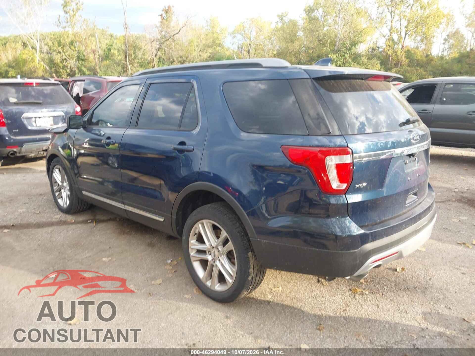 FORD EXPLORER 2017 - 1FM5K8D88HGB42576