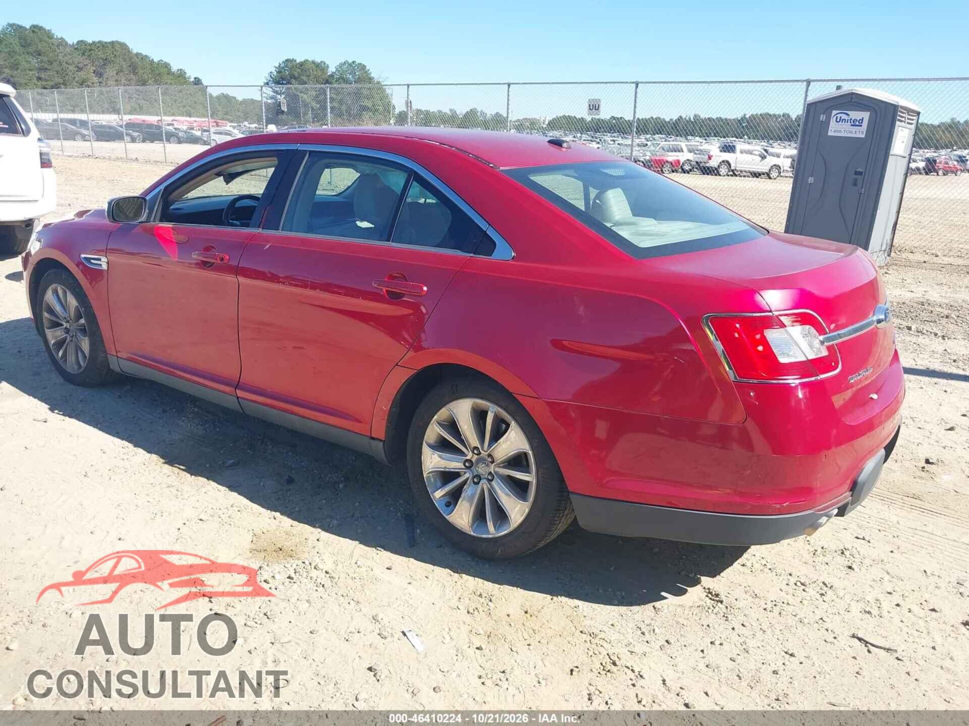 FORD TAURUS 2011 - 1FAHP2FW8BG152503