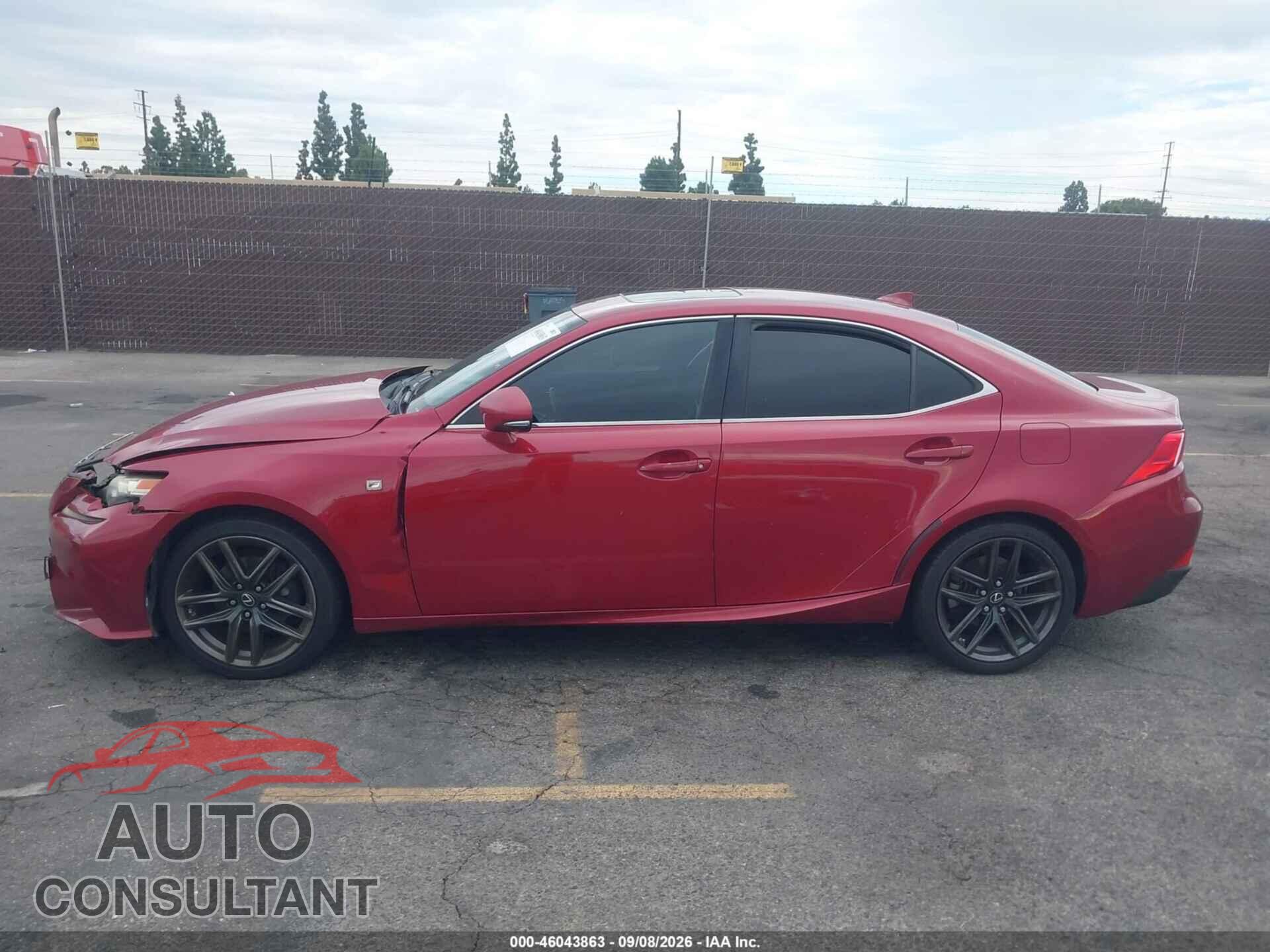 LEXUS IS 250 2014 - JTHBF1D2XE5000816