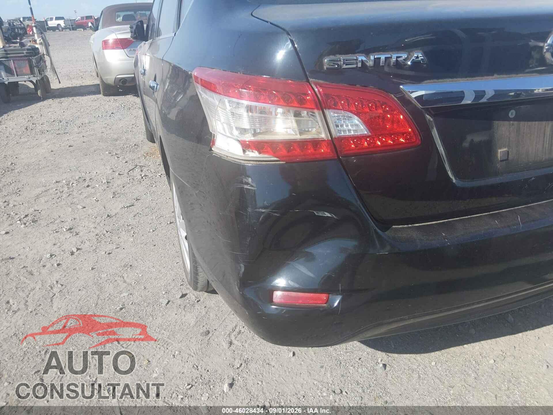 NISSAN SENTRA 2013 - 1N4AB7AP1DN902660