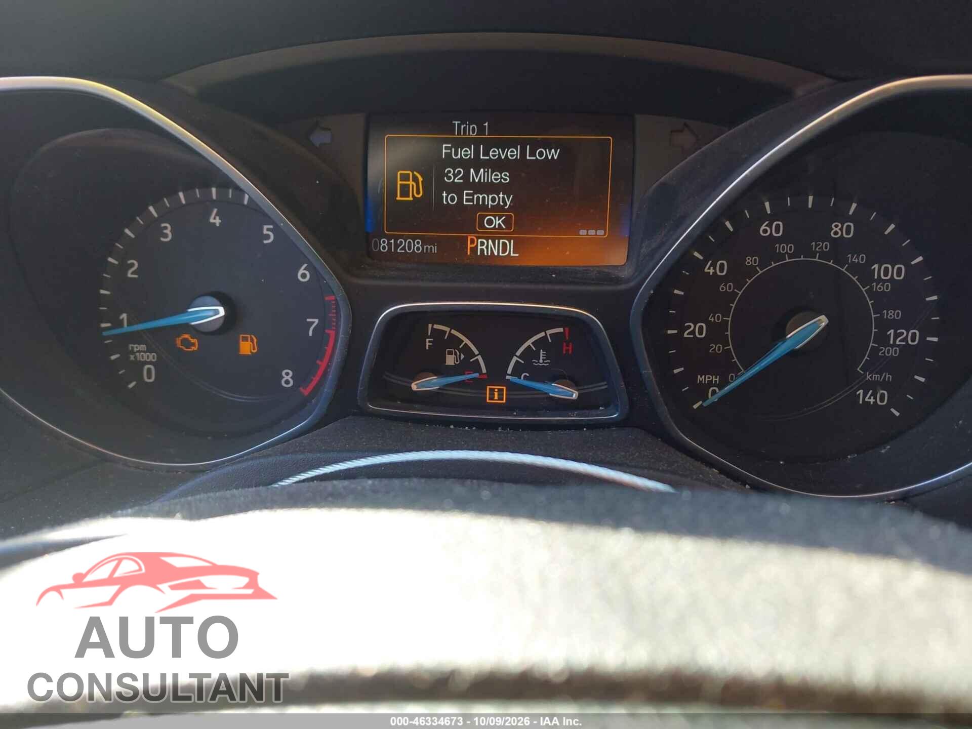 FORD FOCUS 2016 - 1FADP3E20GL230662