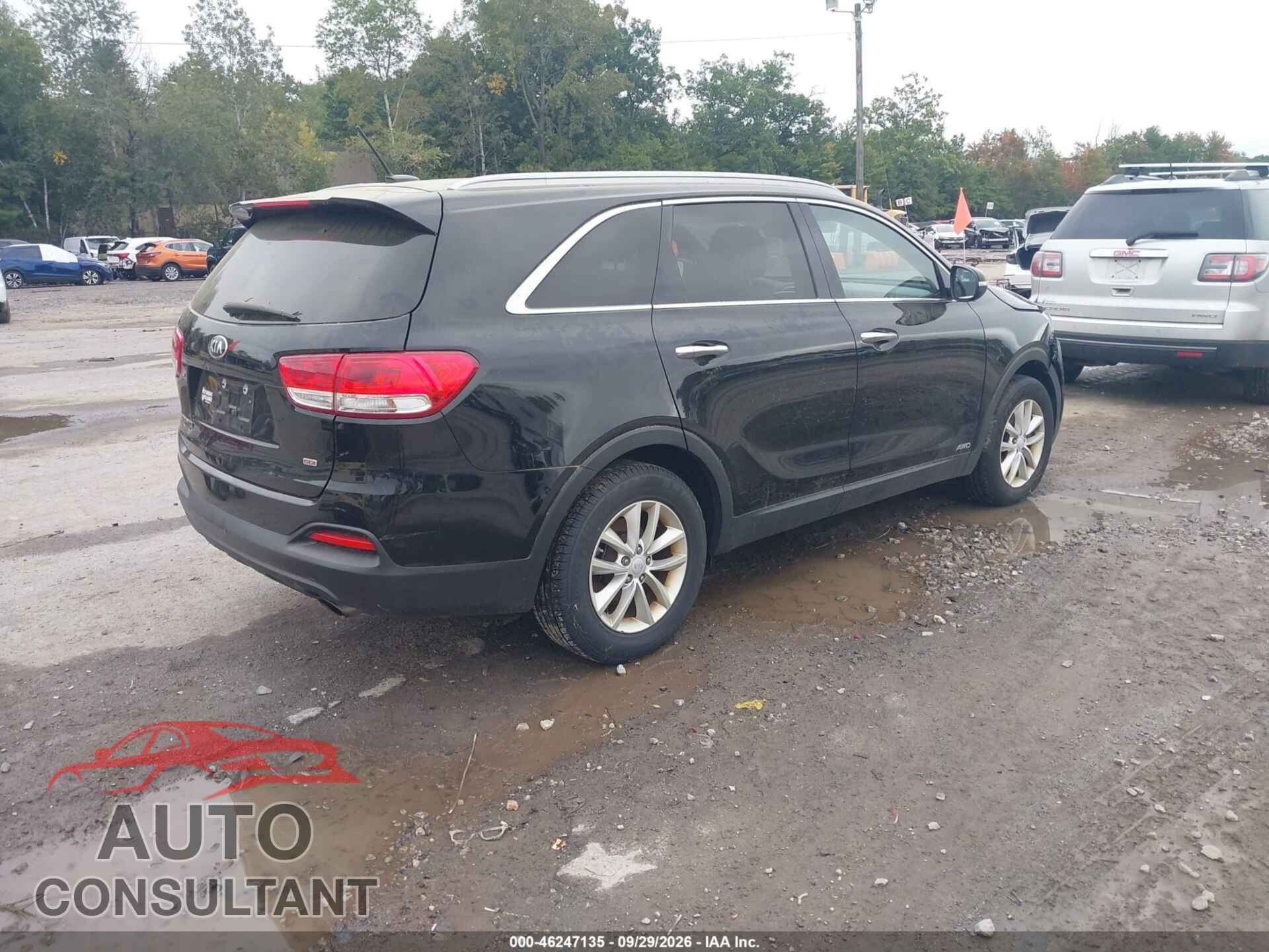 KIA SORENTO 2017 - 5XYPGDA36HG214636