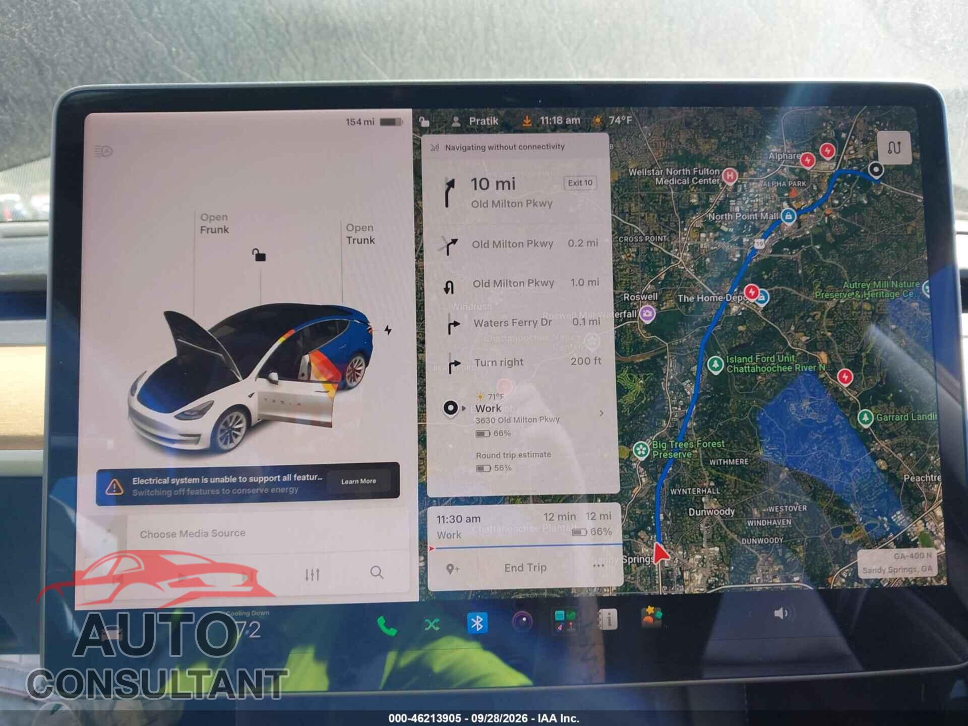 TESLA MODEL 3 2021 - 5YJ3E1EA1MF031836
