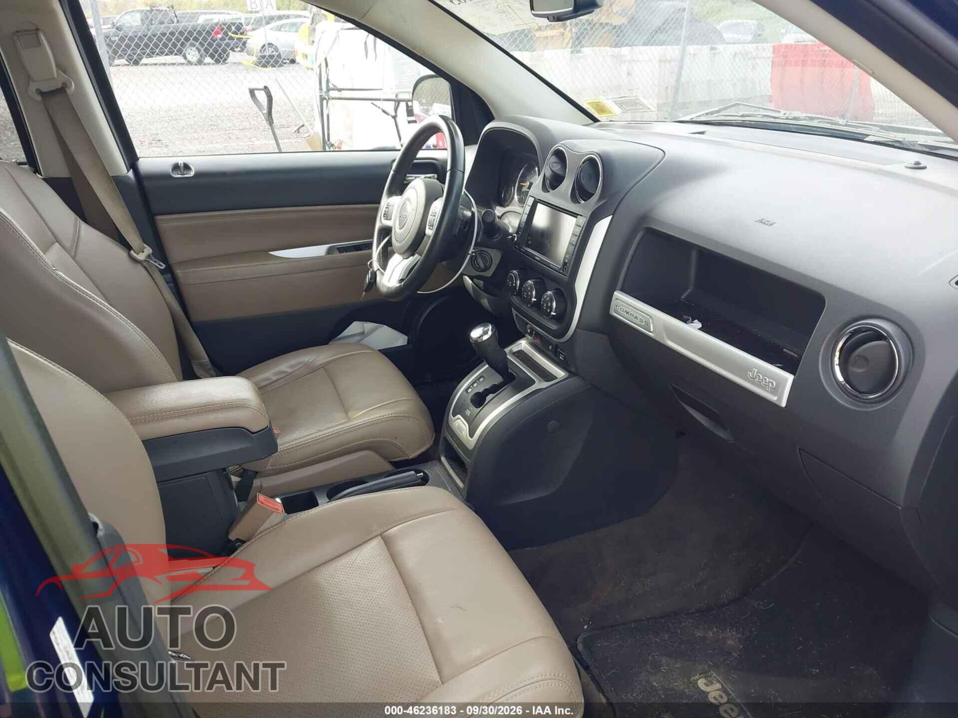JEEP COMPASS 2017 - 1C4NJDEB4HD103205