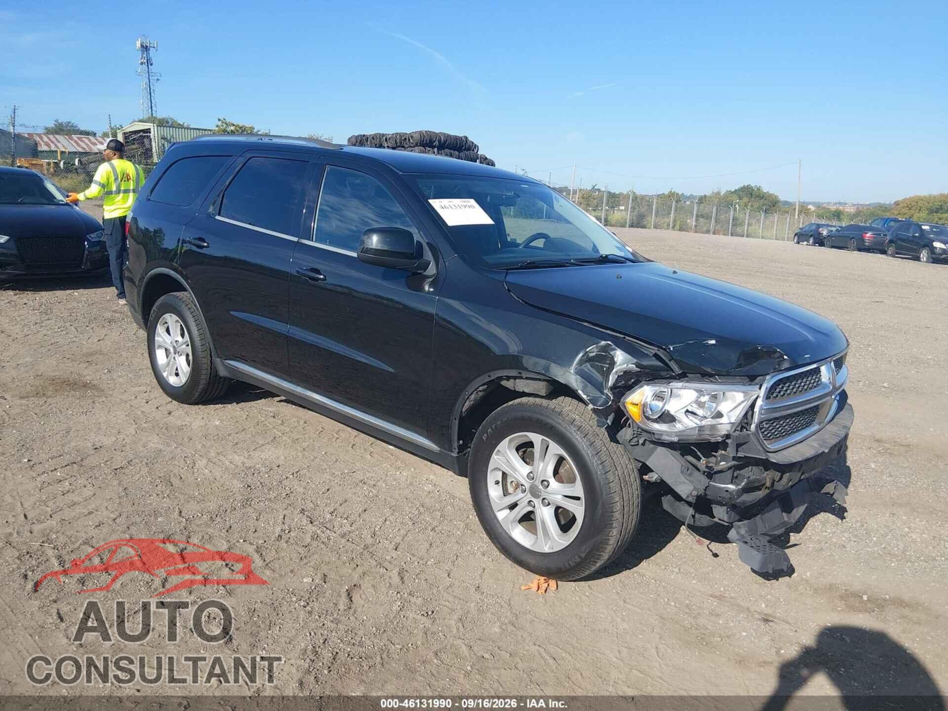DODGE DURANGO 2013 - 1C4RDJAG4DC546883