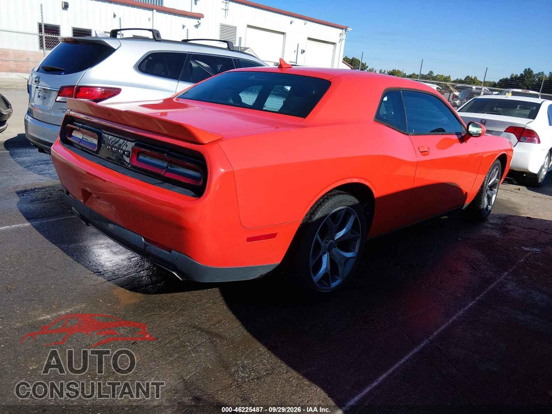 DODGE CHALLENGER 2016 - 2C3CDZAG4GH330140