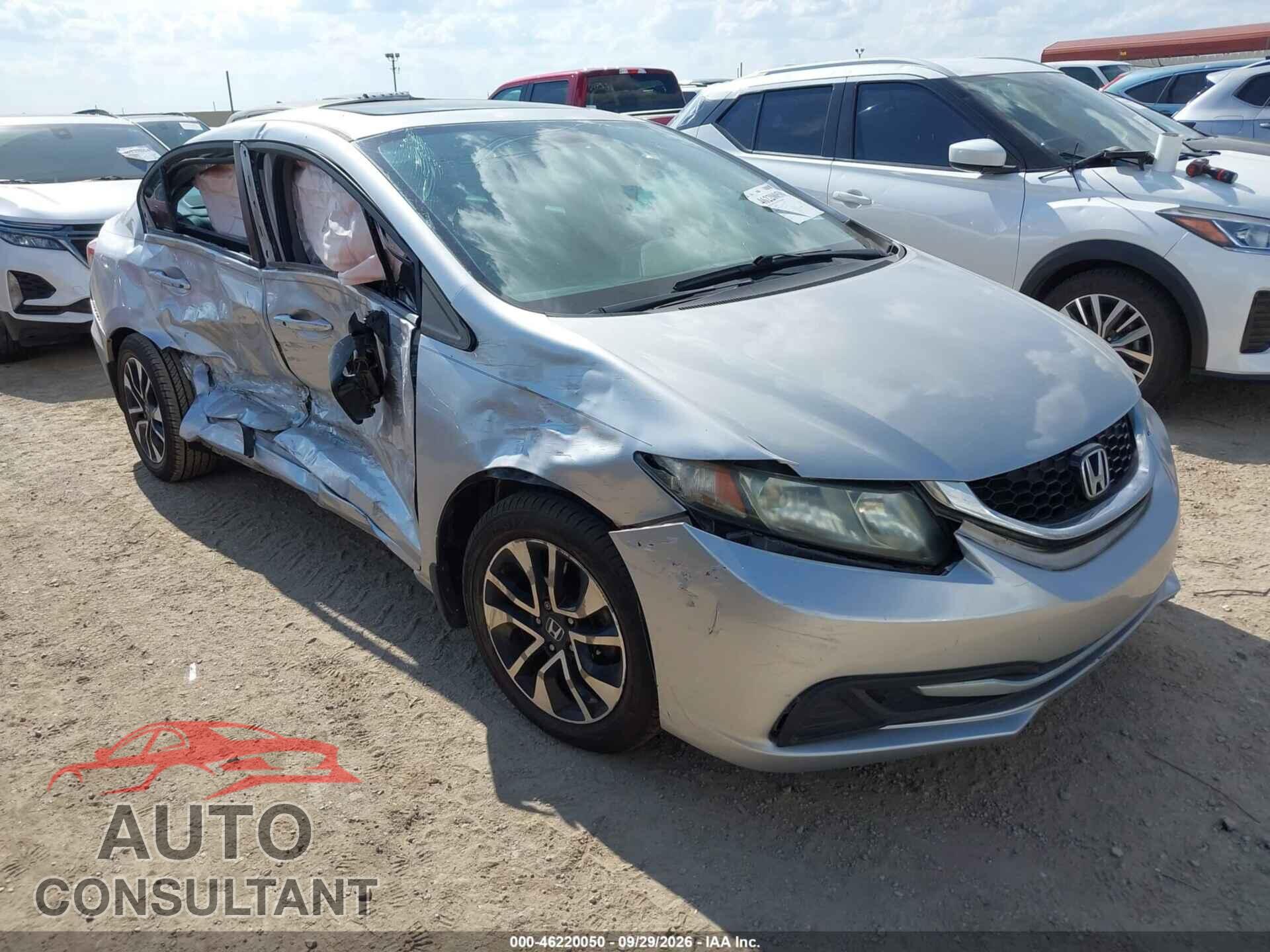 HONDA CIVIC 2014 - 19XFB2F89EE075971