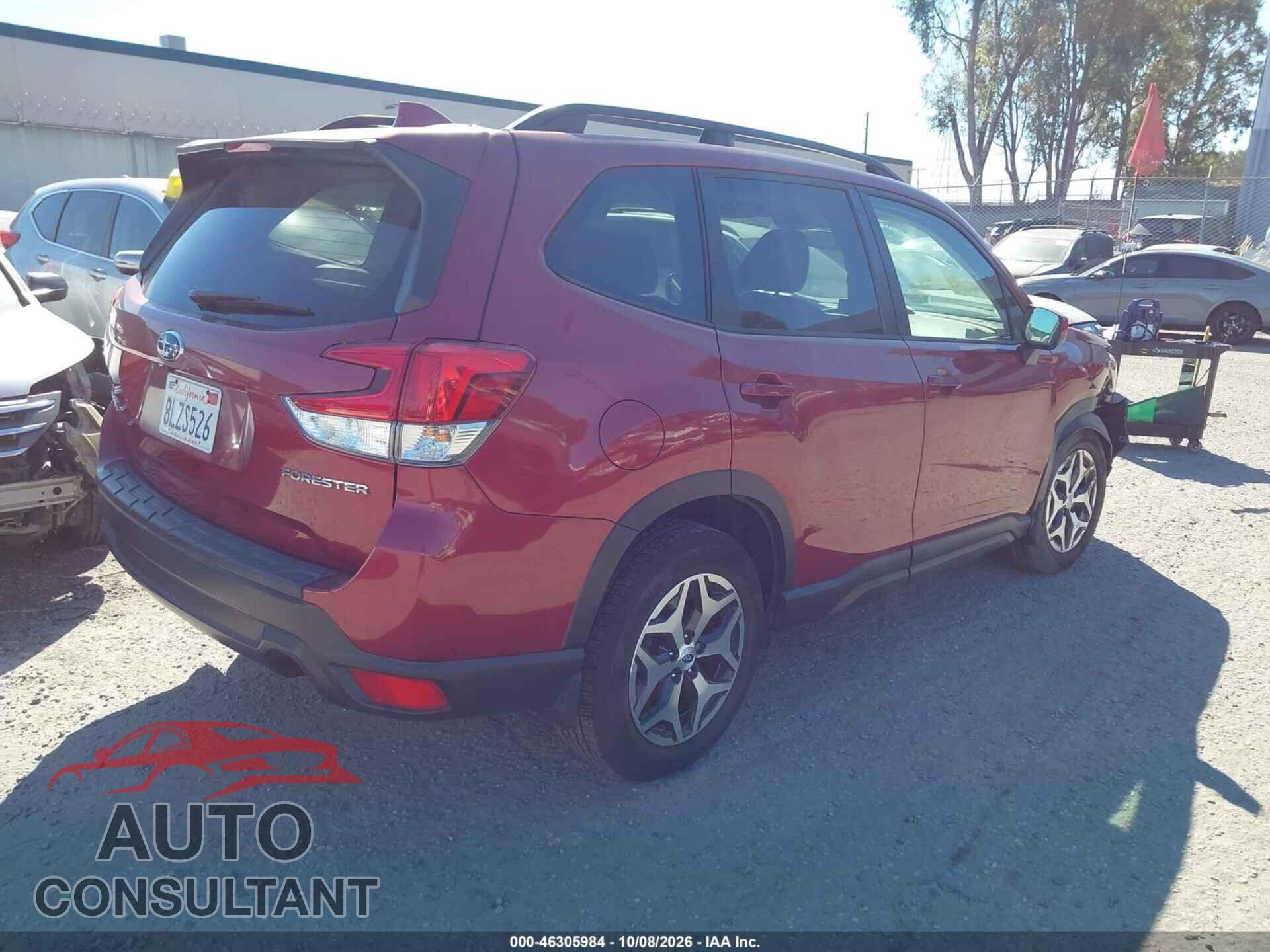 SUBARU FORESTER 2019 - JF2SKAEC8KH594743