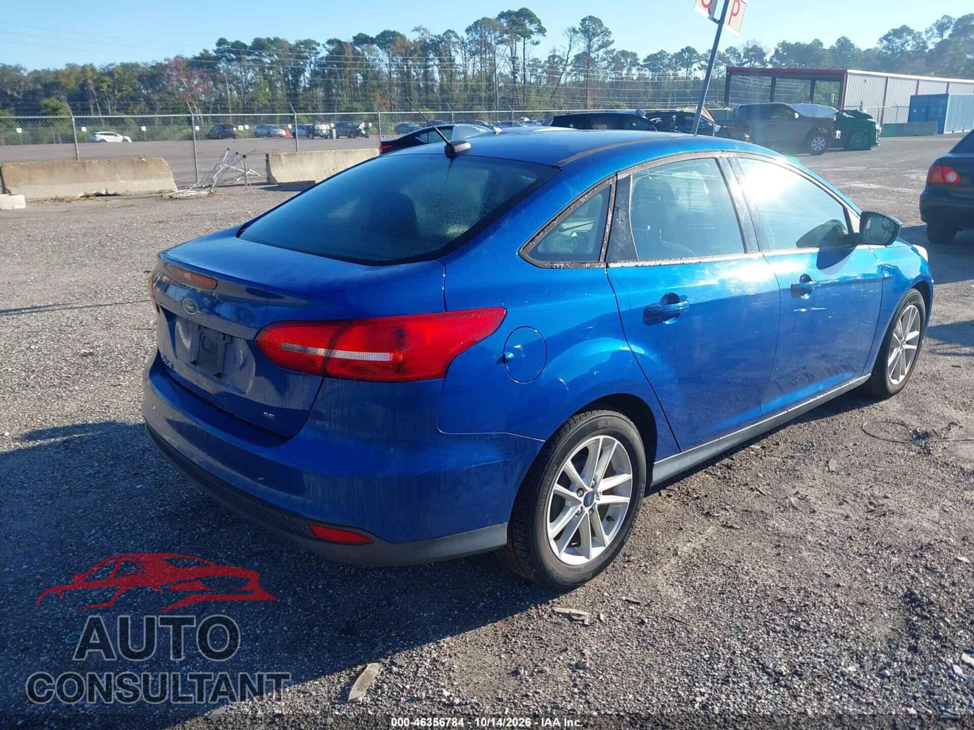 FORD FOCUS 2018 - 1FADP3F21JL288995