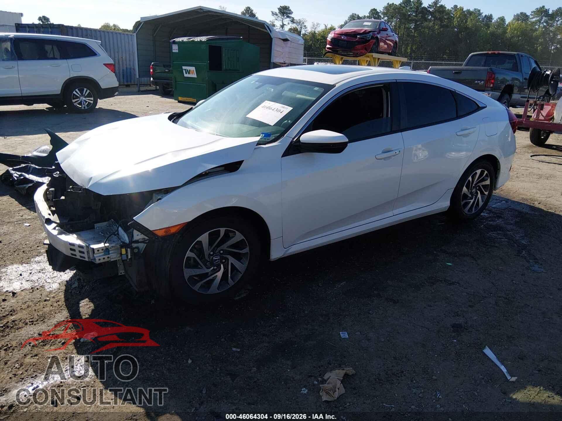 HONDA CIVIC 2017 - 19XFC2F74HE233612