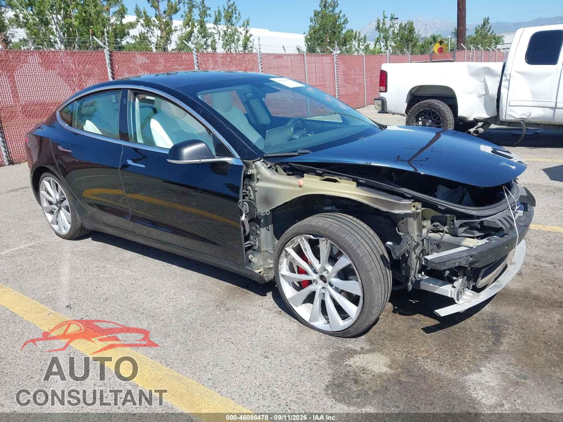 TESLA MODEL 3 2019 - 5YJ3E1EB3KF368143