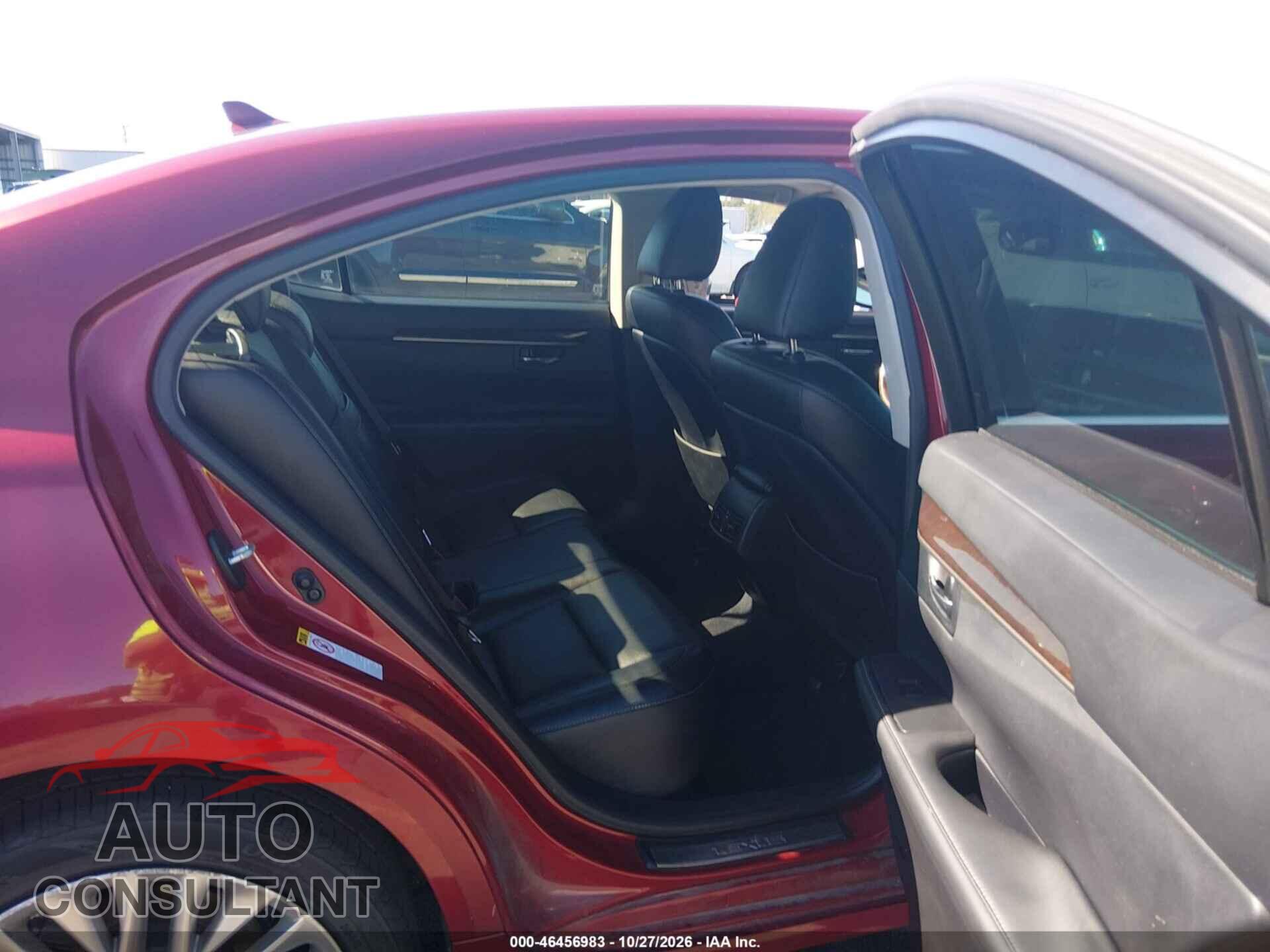 LEXUS ES 350 2013 - JTHBK1GG7D2033131