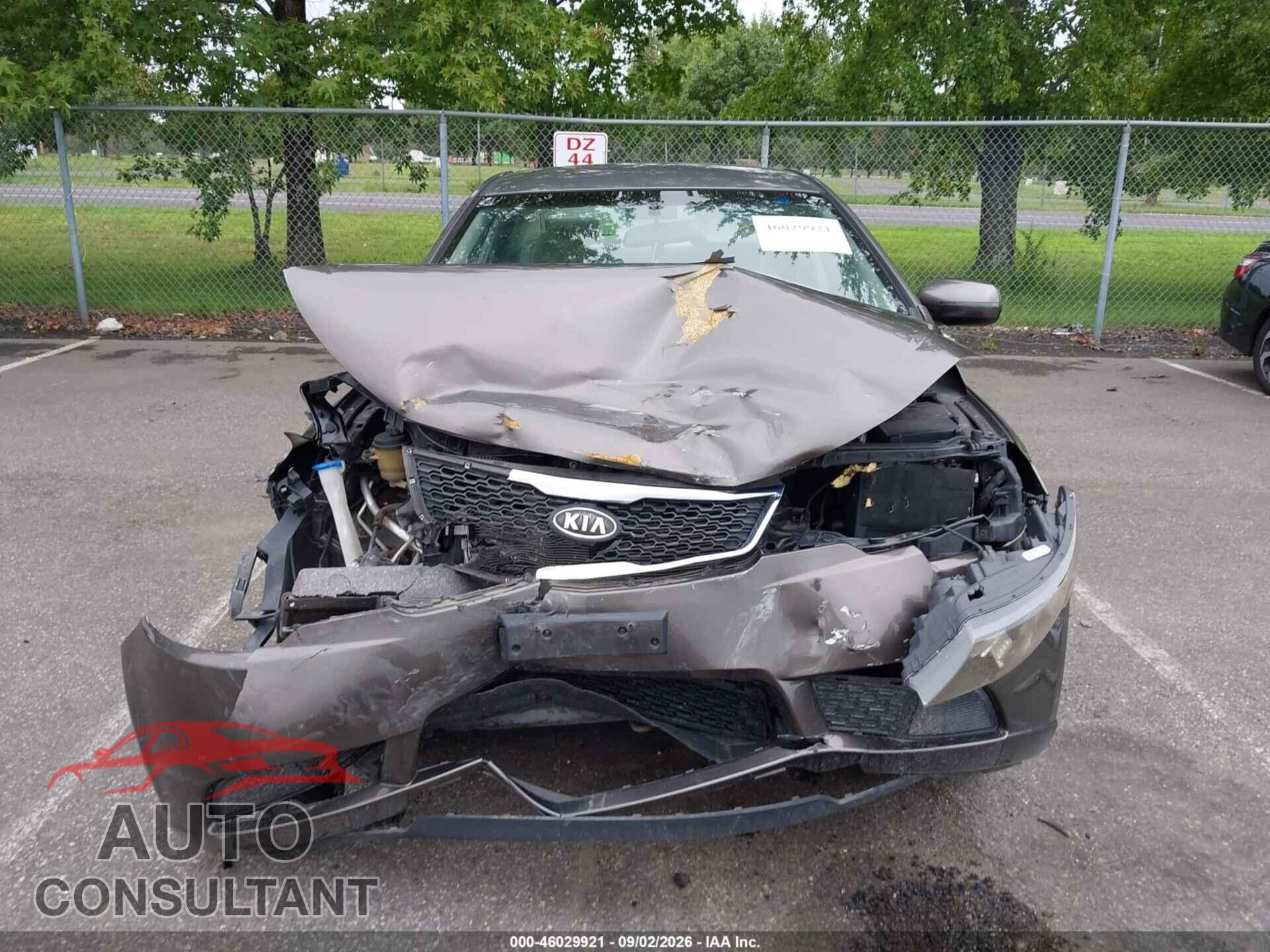 KIA FORTE 2012 - KNAFU4A22C5586792