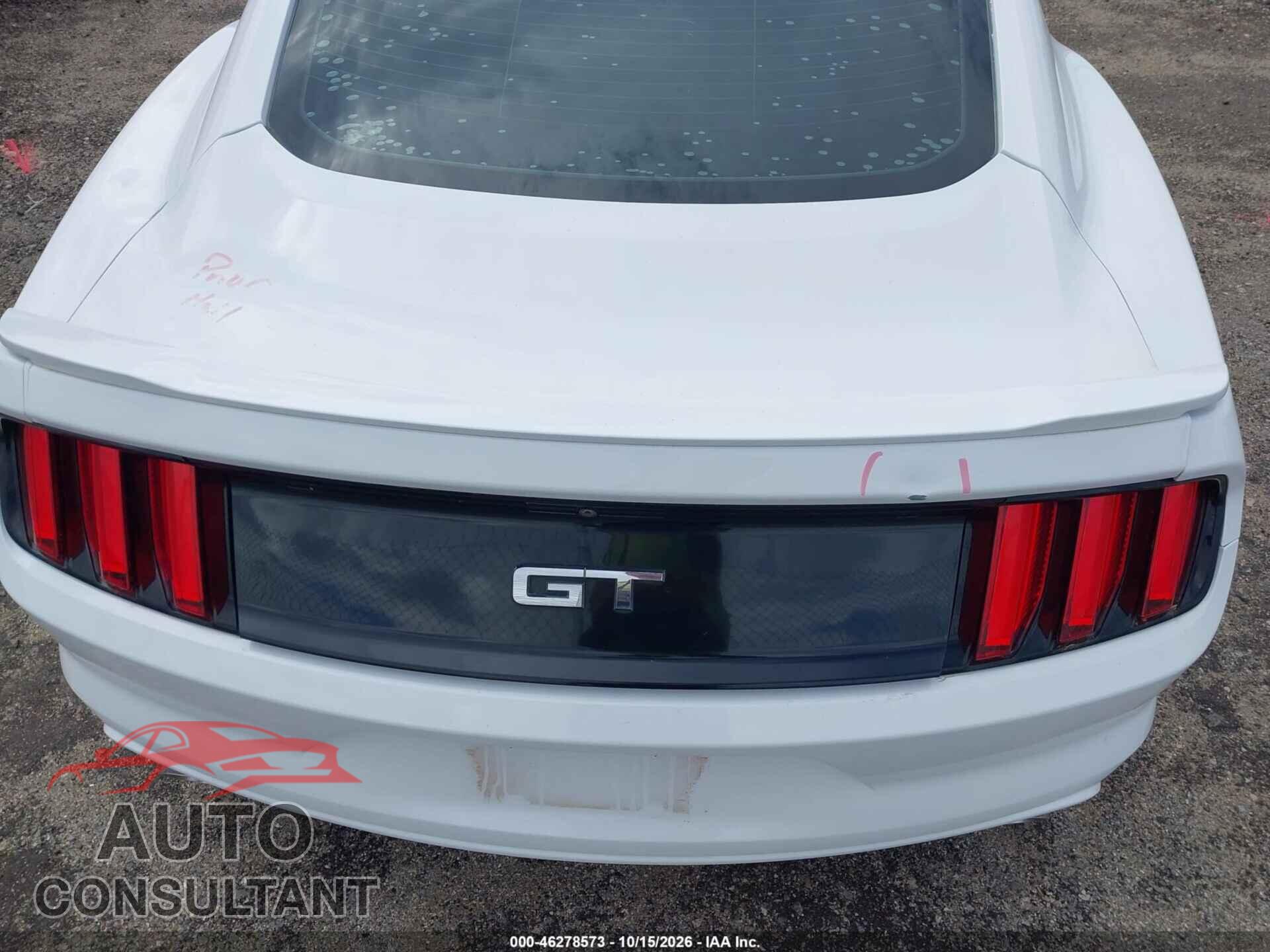 FORD MUSTANG 2017 - 1FA6P8CF6H5291130