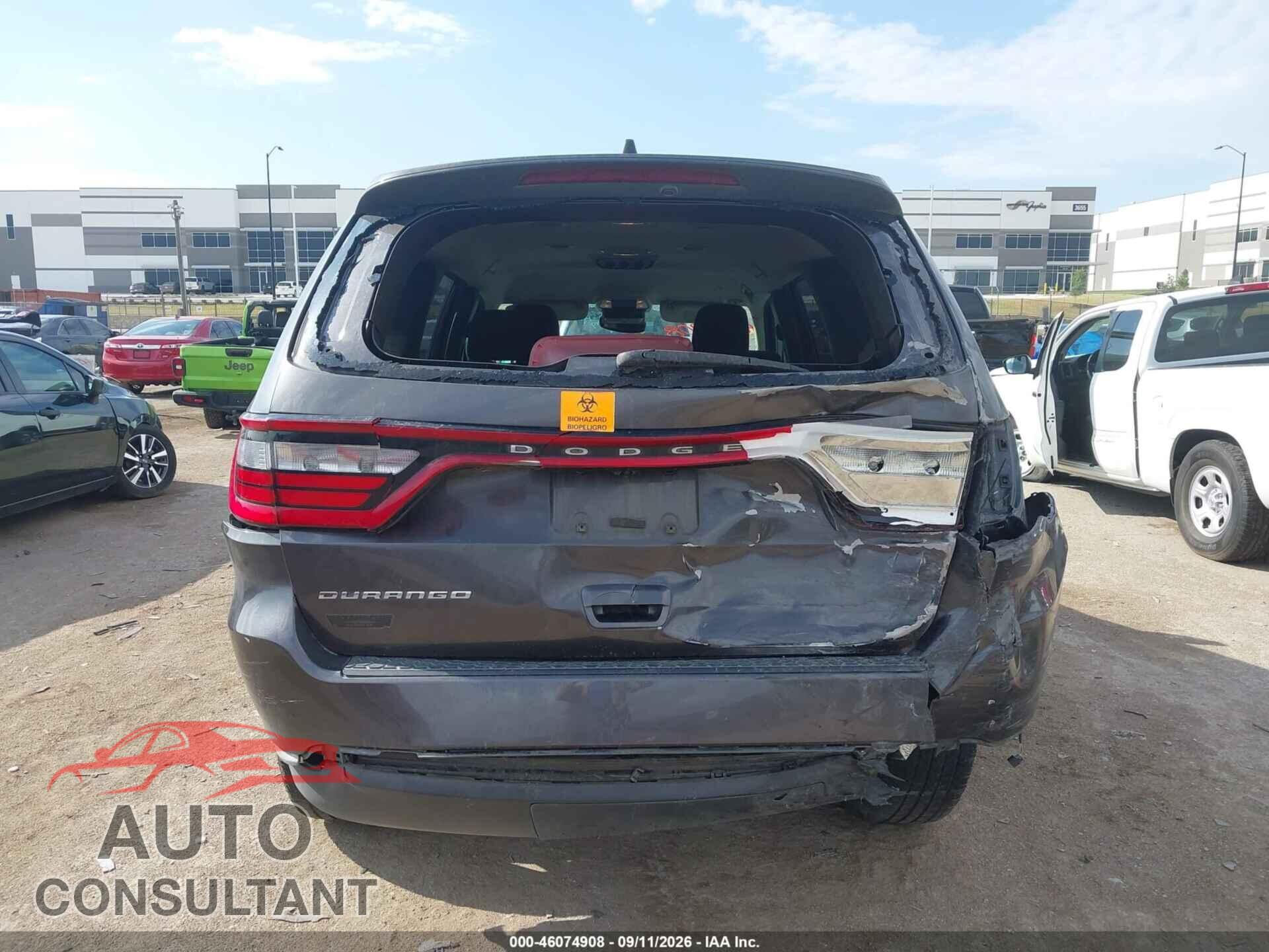 DODGE DURANGO 2021 - 1C4RDHAG4MC519403