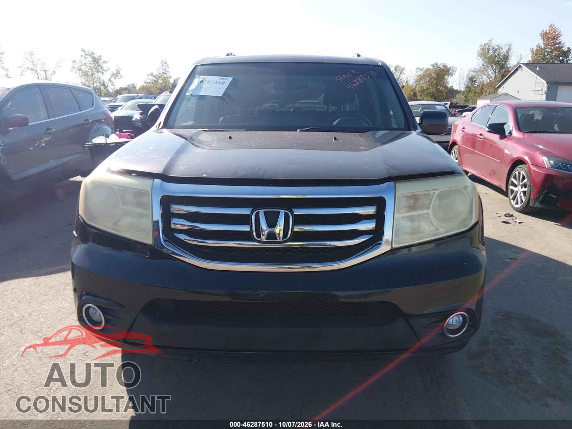 HONDA PILOT 2013 - 5FNYF4H99DB018760