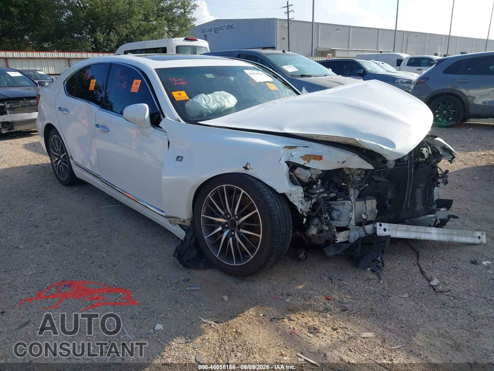 LEXUS LS 460 2014 - JTHBL5EF9E5132399
