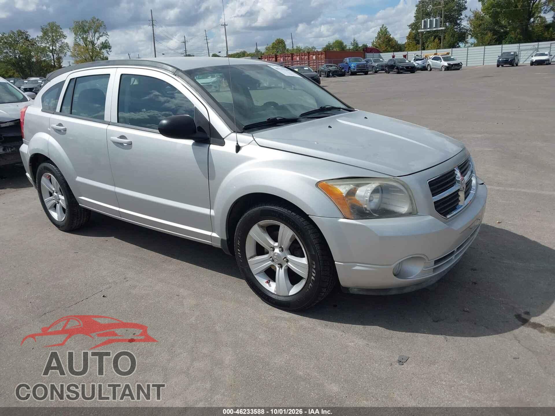 DODGE CALIBER 2012 - 1C3CDWDA6CD536007
