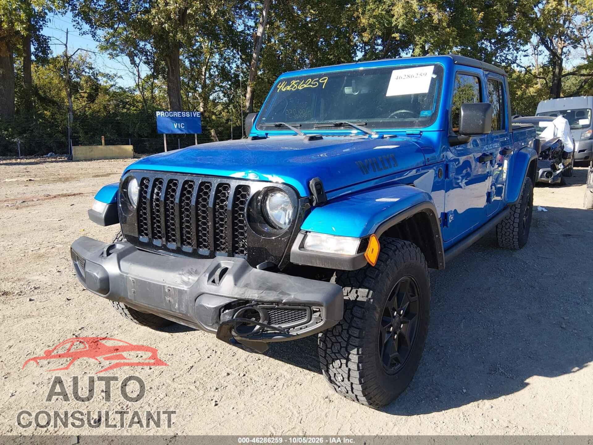 JEEP GLADIATOR 2021 - 1C6HJTAG8ML605182