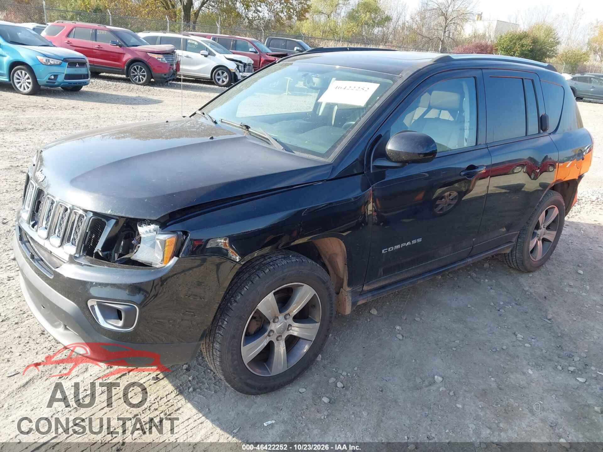 JEEP COMPASS 2017 - 1C4NJDEB3HD175996