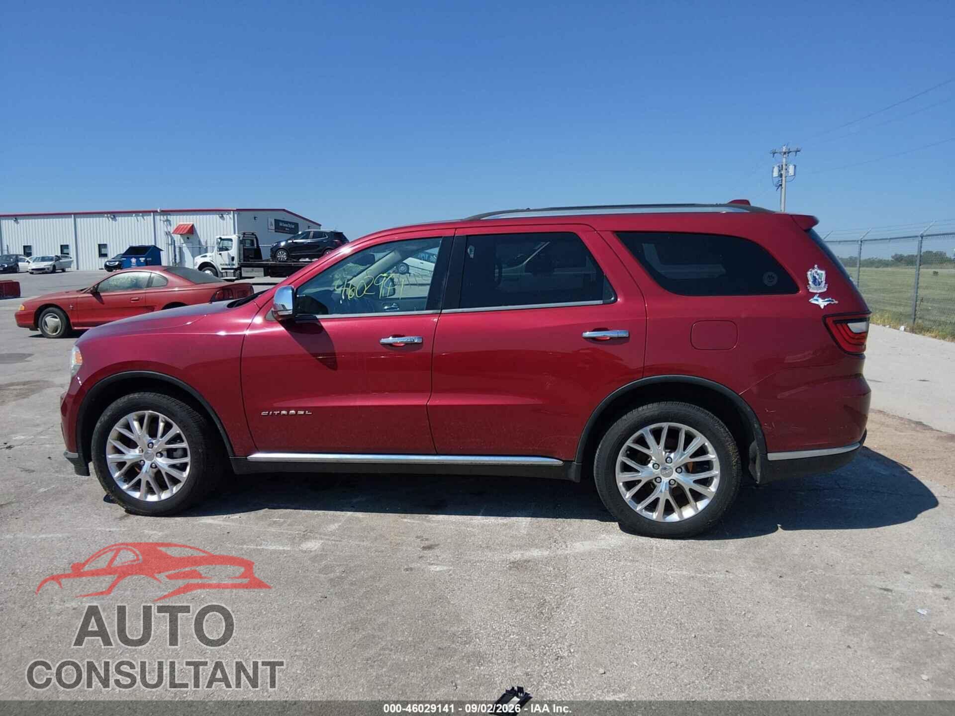 DODGE DURANGO 2015 - 1C4RDJEG6FC156221