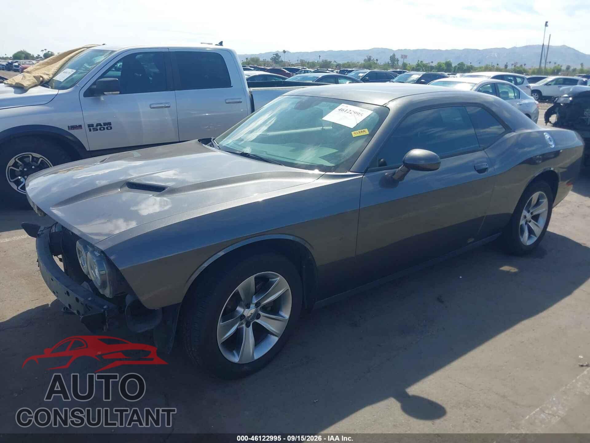 DODGE CHALLENGER 2016 - 2C3CDZAG8GH280259