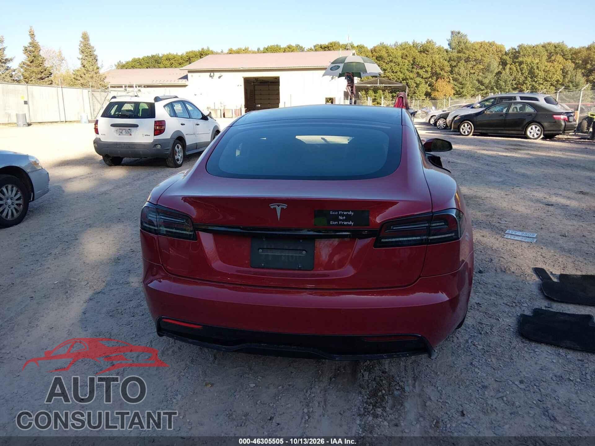 TESLA MODEL S 2022 - 5YJSA1E57NF489618