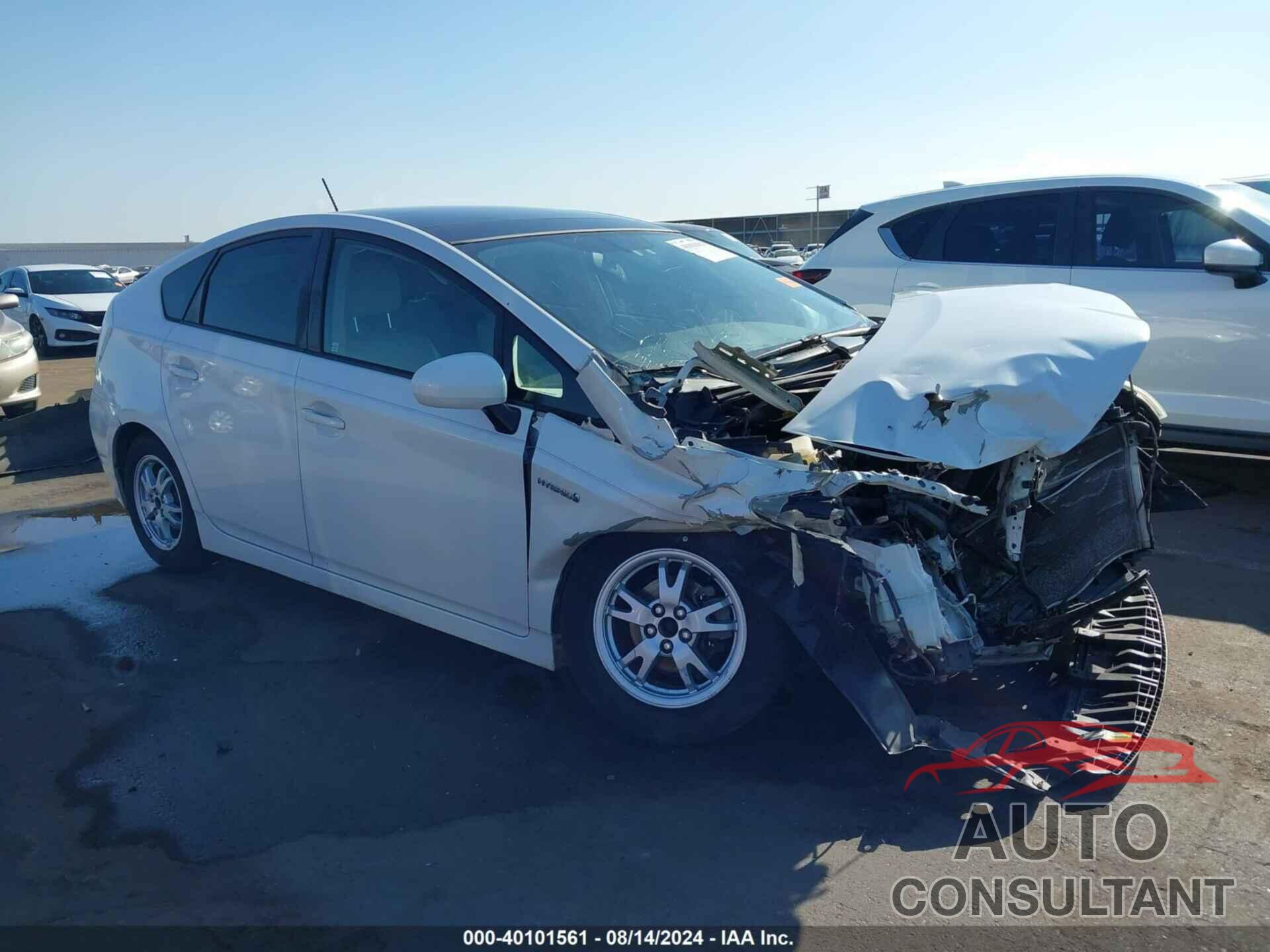 TOYOTA PRIUS 2010 - JTDKN3DU4A0121009