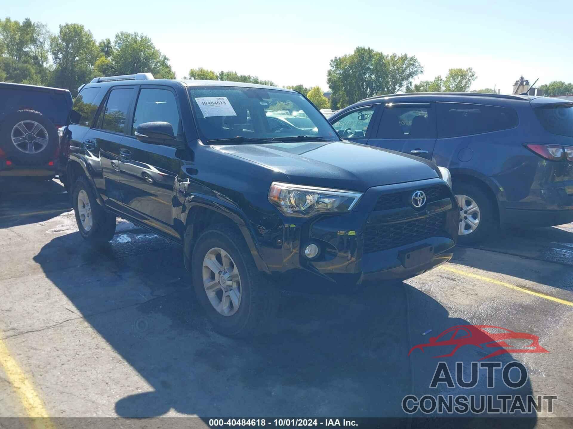 TOYOTA 4RUNNER 2016 - JTEBU5JR5G5331950