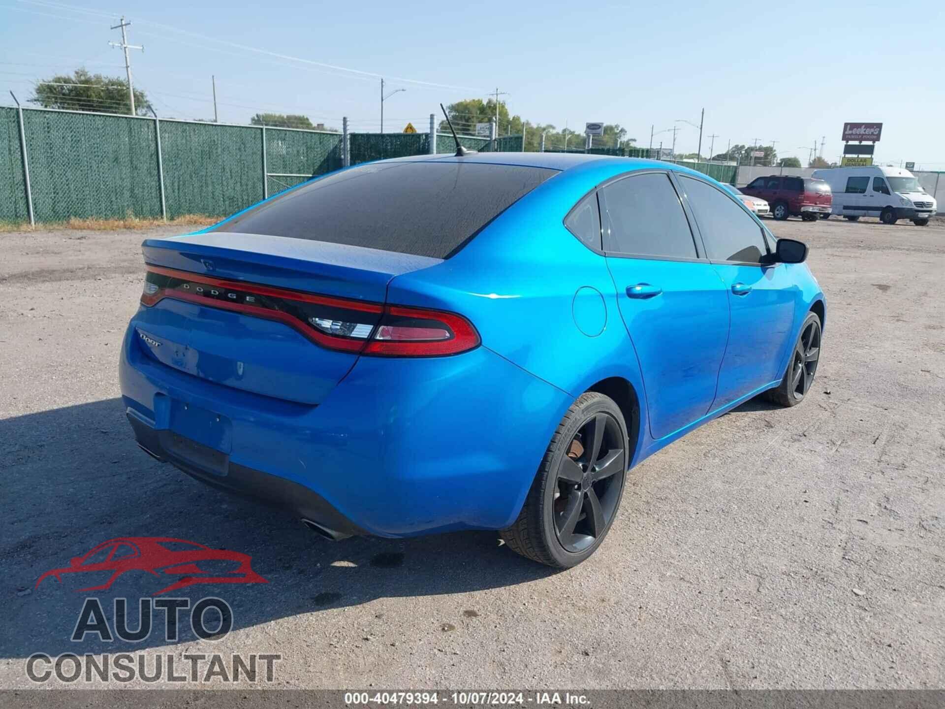 DODGE DART 2014 - 1C3CDFBB3ED865259
