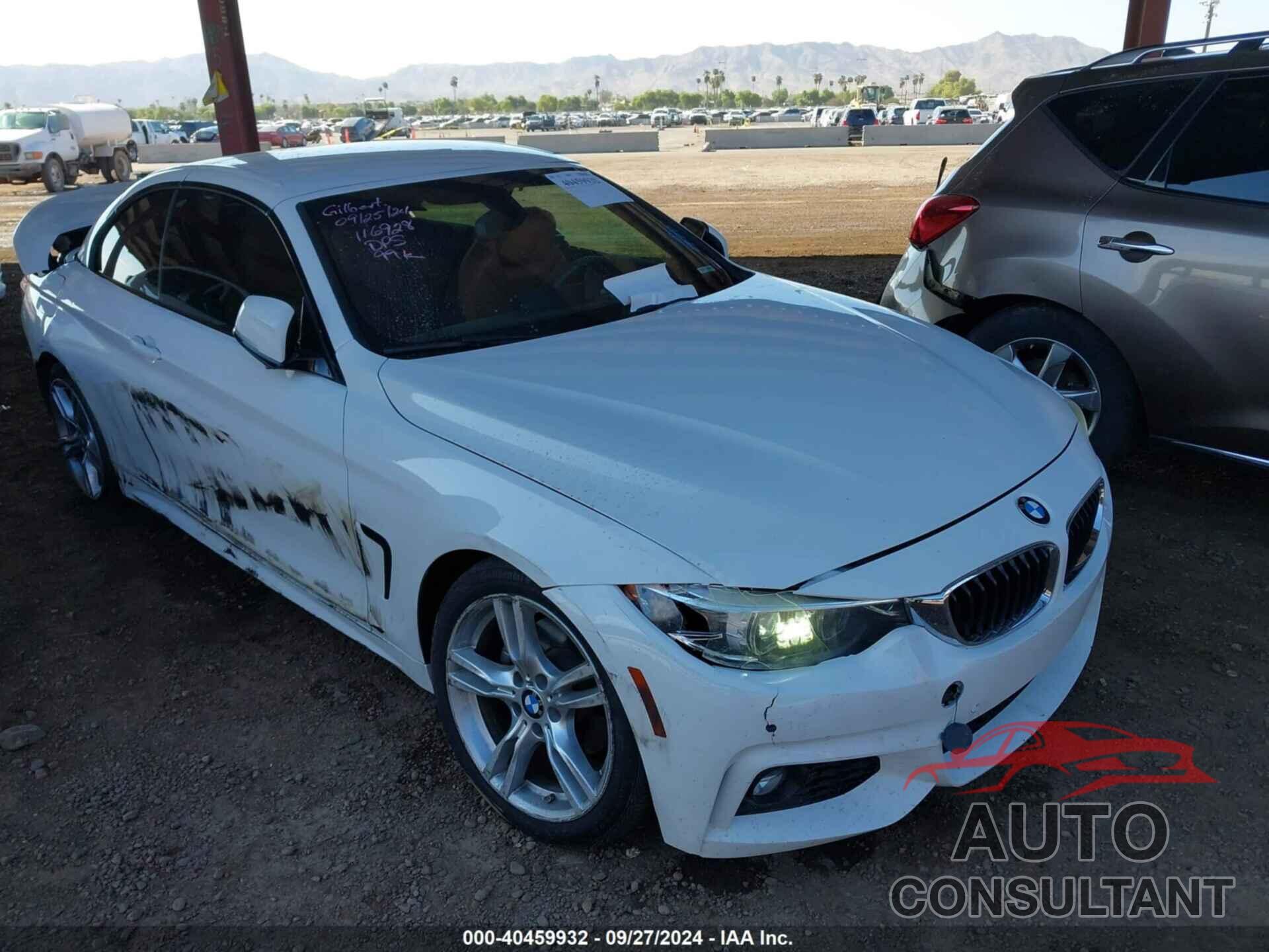 BMW 430I 2018 - WBA4Z1C52JEC60540