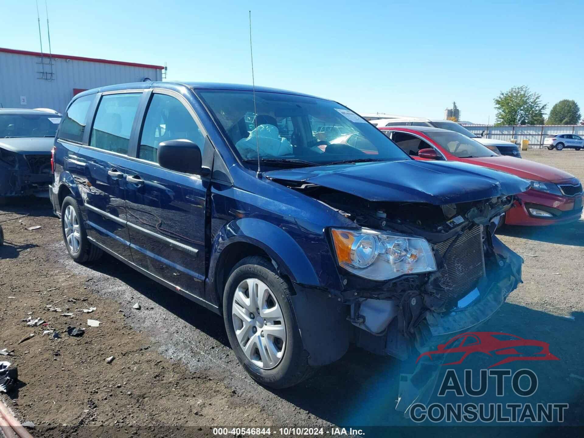DODGE GRAND CARAVAN 2016 - 2C4RDGBG8GR201210