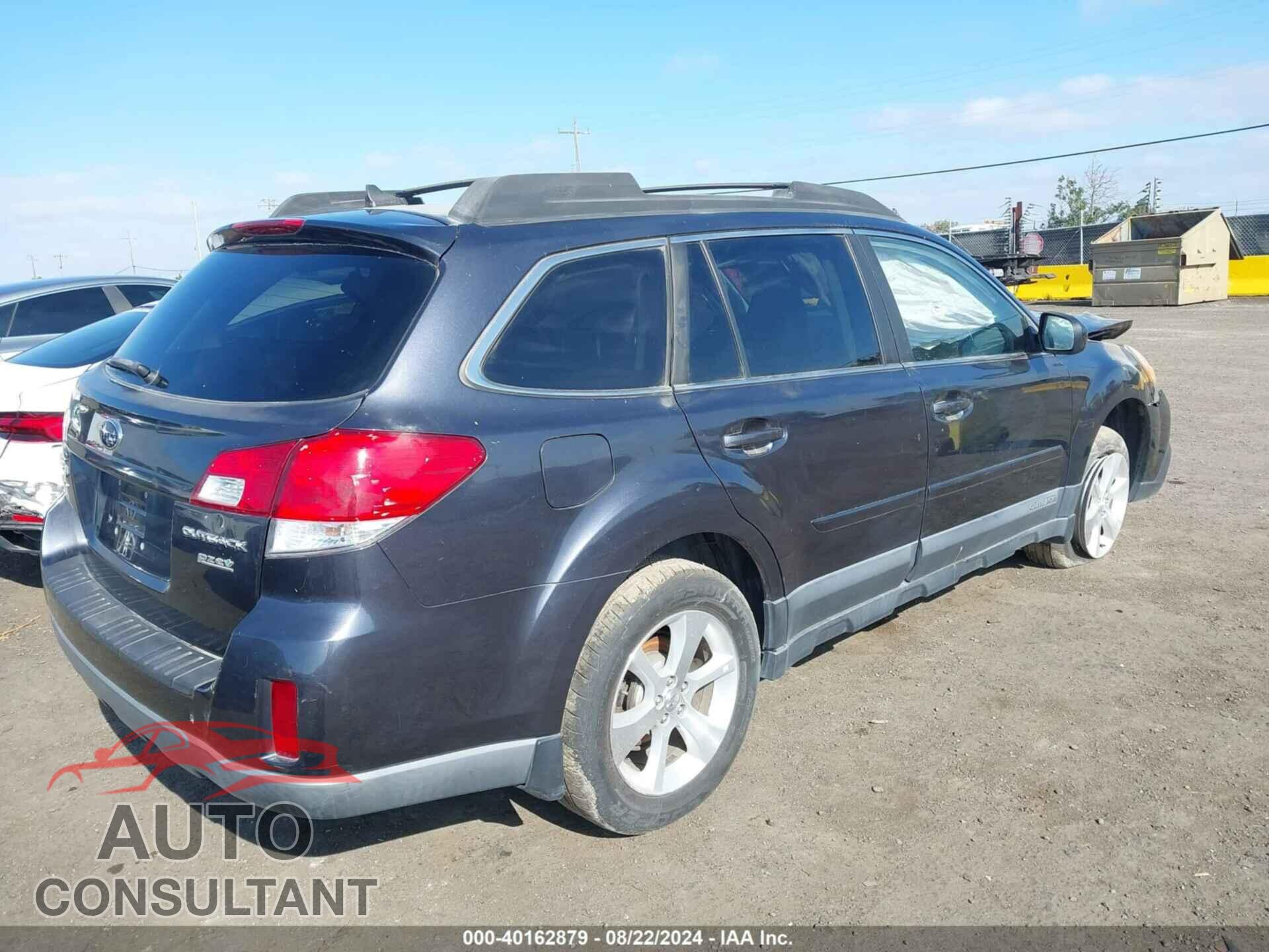 SUBARU OUTBACK 2013 - 4S4BRBLC3D3238568