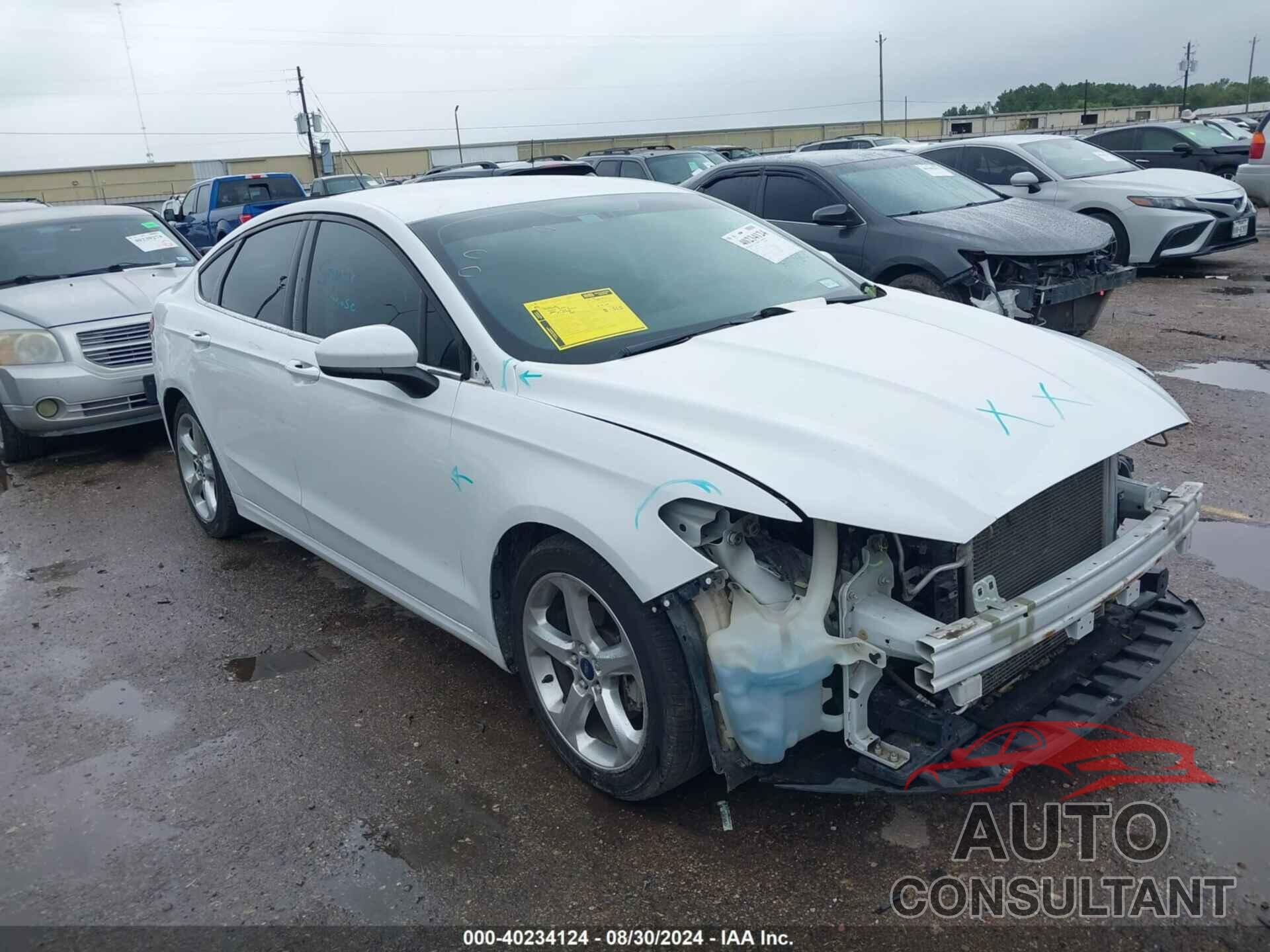 FORD FUSION 2016 - 3FA6P0G77GR327486