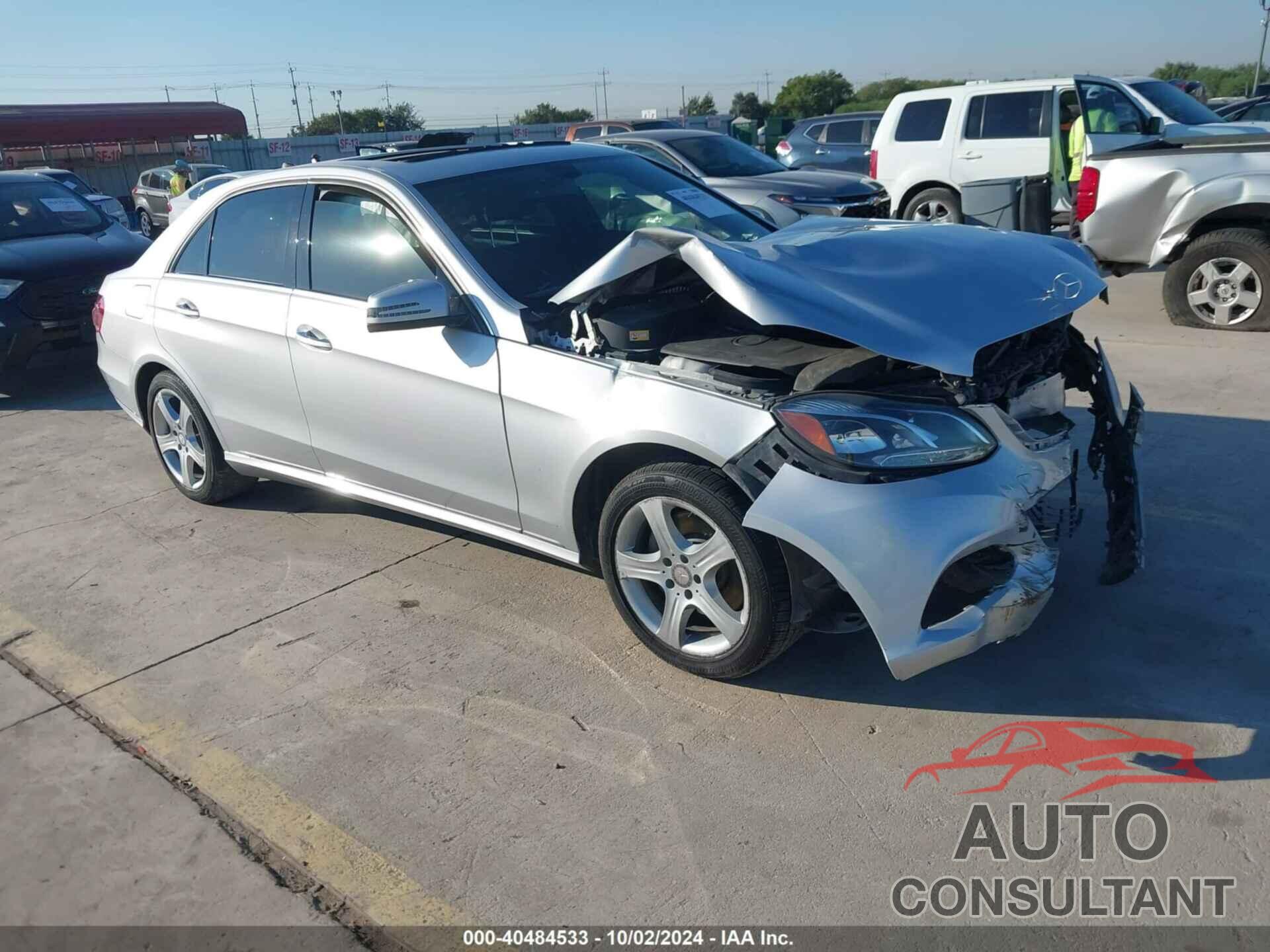 MERCEDES-BENZ E 2016 - WDDHF5KB1GB207725