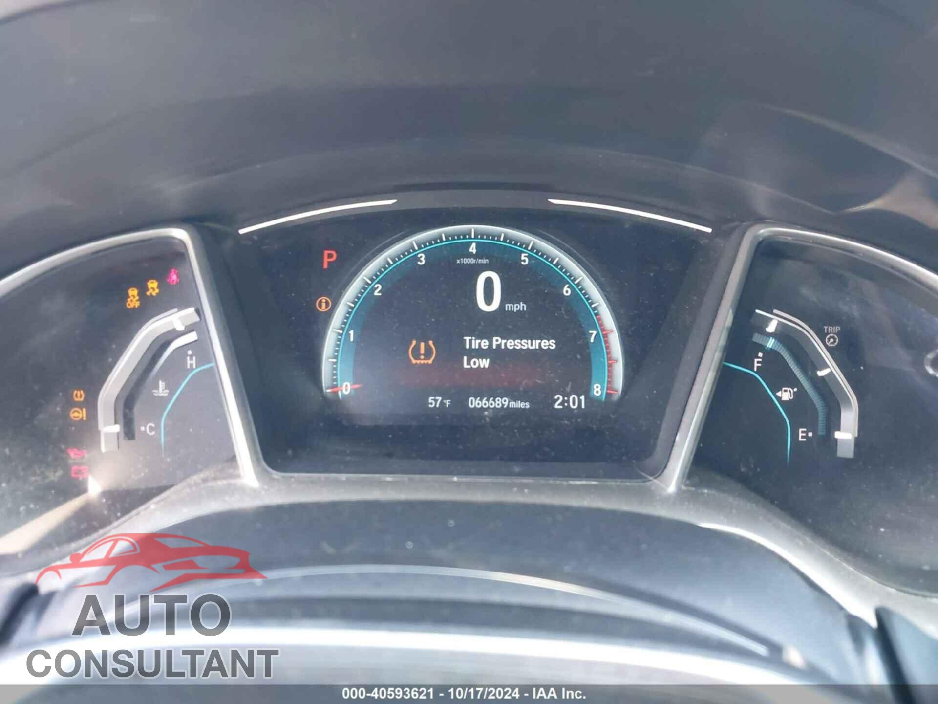 HONDA CIVIC 2017 - 19XFC2F77HE007421