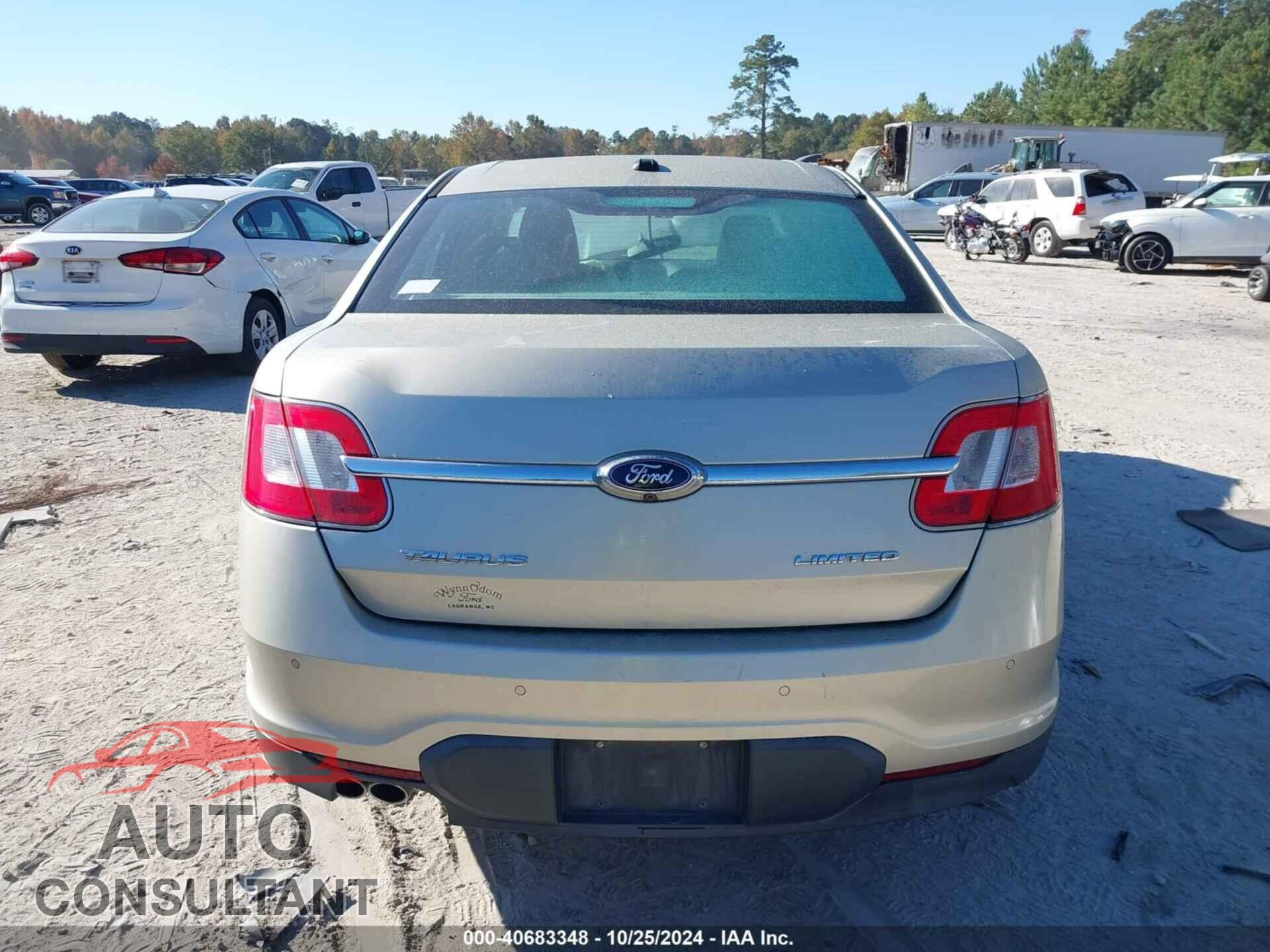 FORD TAURUS 2011 - 1FAHP2FW5BG128367