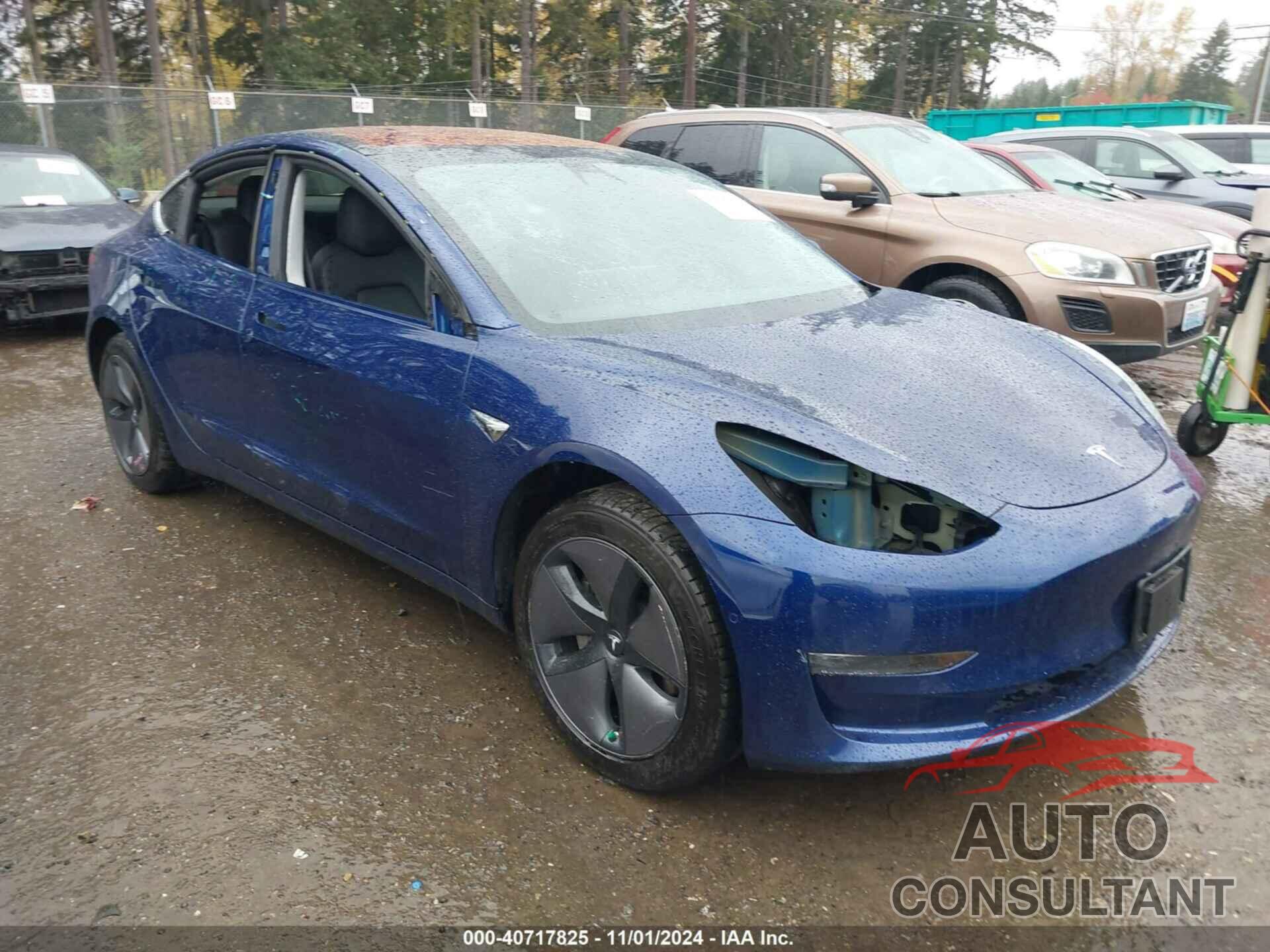 TESLA MODEL 3 2018 - 5YJ3E1EA0JF022721