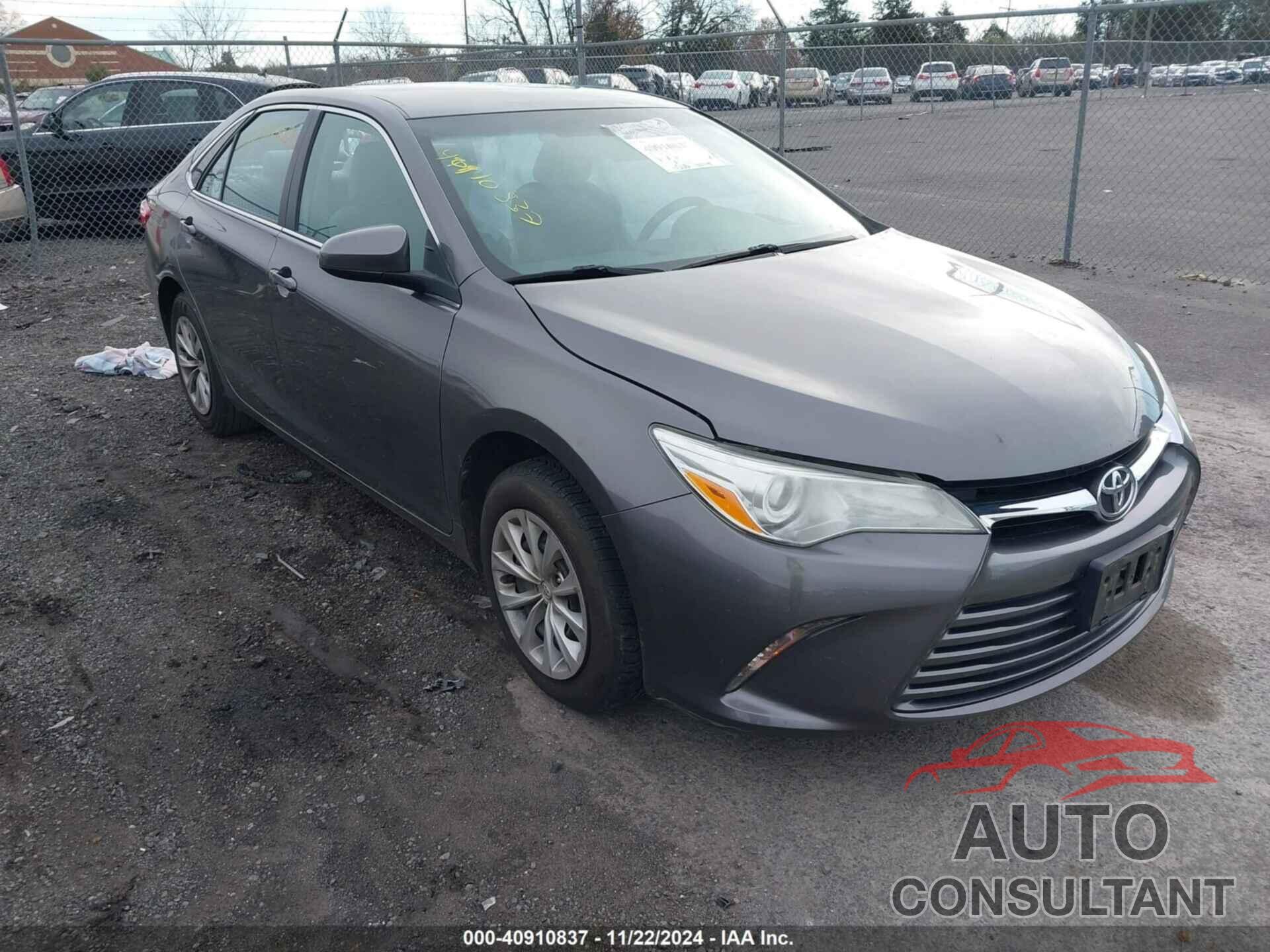 TOYOTA CAMRY 2016 - 4T4BF1FKXGR555693