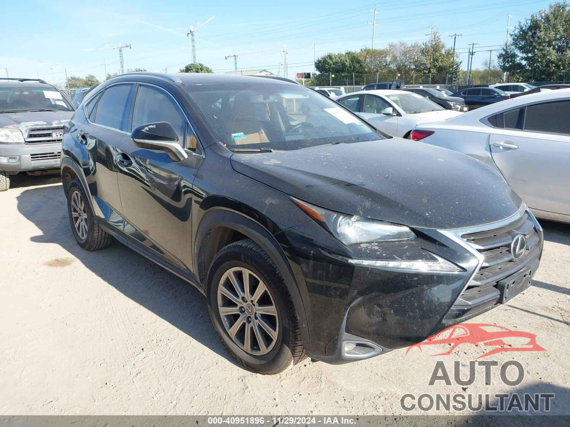 LEXUS NX 200T 2015 - JTJYARBZ3F2005591