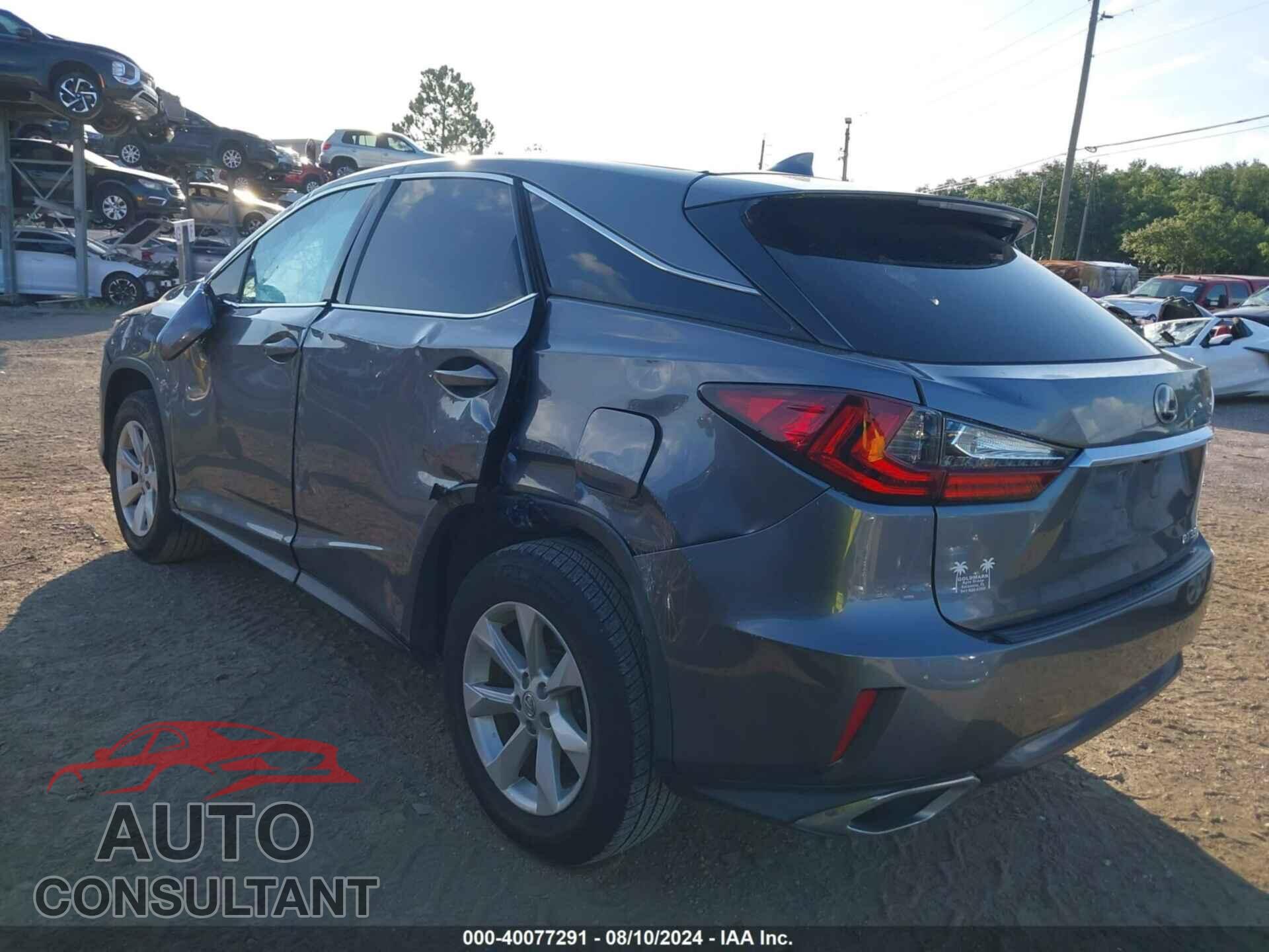 LEXUS RX 350 2017 - 2T2ZZMCA7HC040324