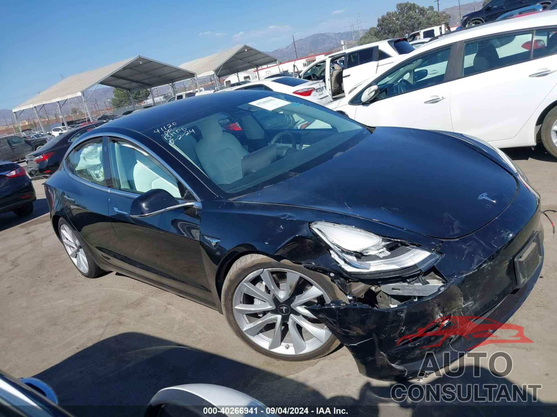 TESLA MODEL 3 2020 - 5YJ3E1EB1LF622417