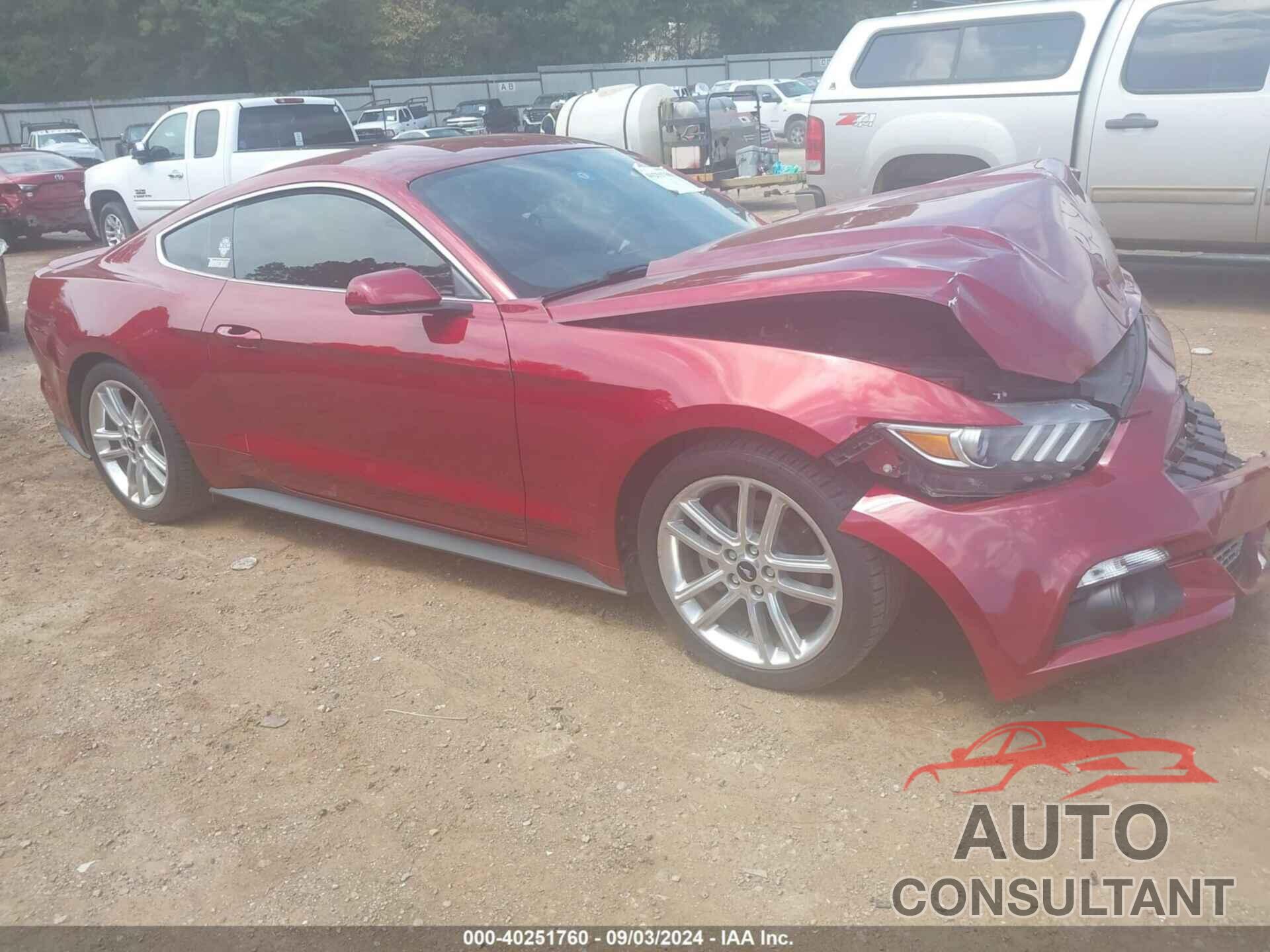 FORD MUSTANG 2017 - 1FA6P8TH9H5302400