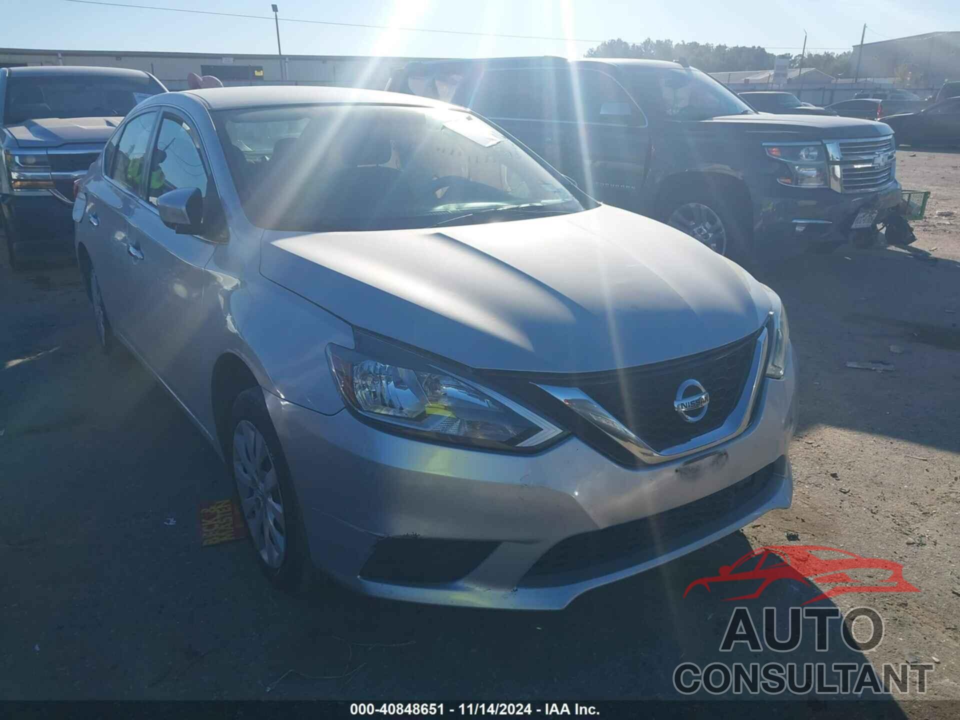 NISSAN SENTRA 2018 - 3N1AB7AP4JY312402