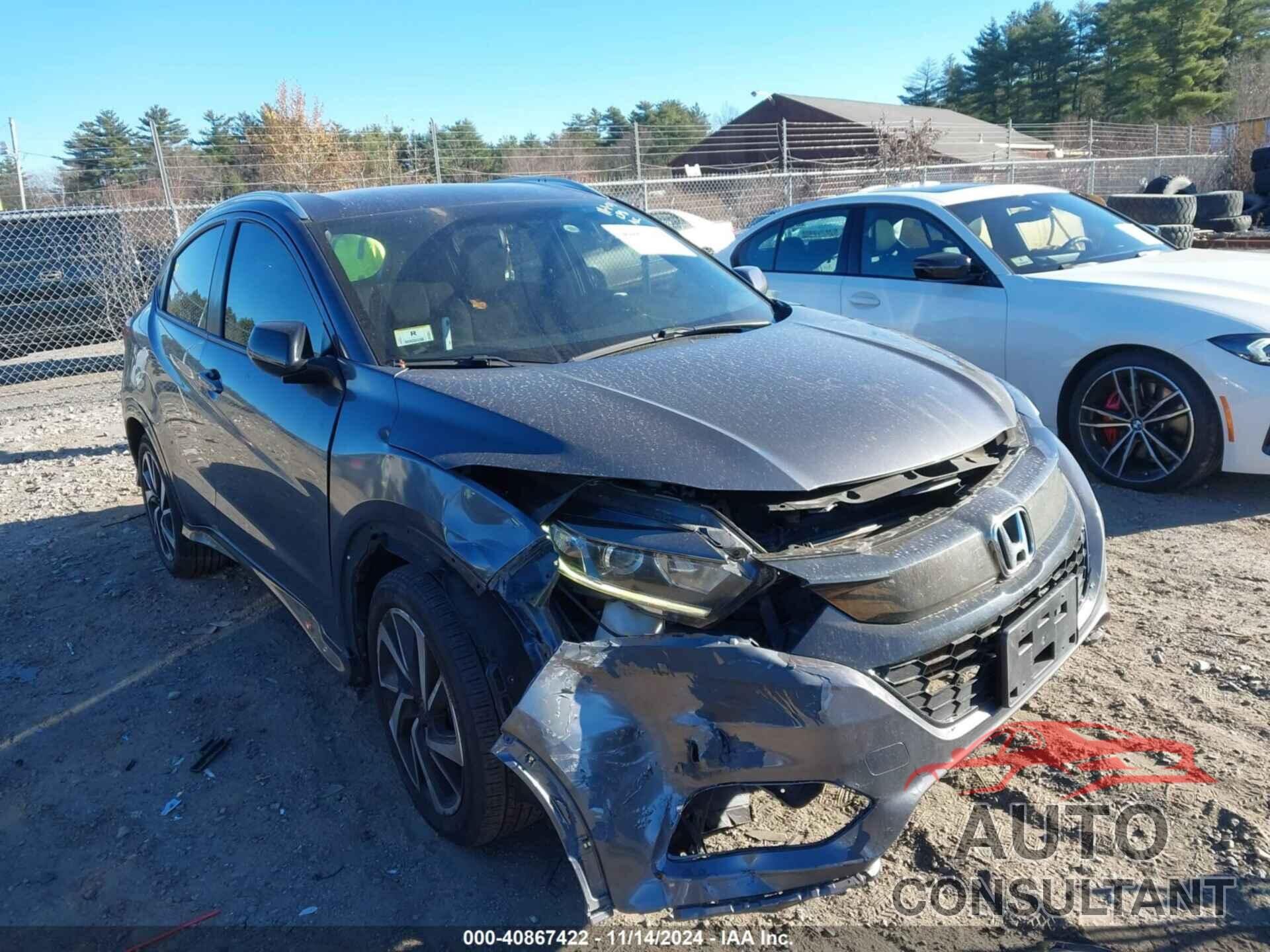 HONDA HR-V 2019 - 3CZRU6H18KG707772
