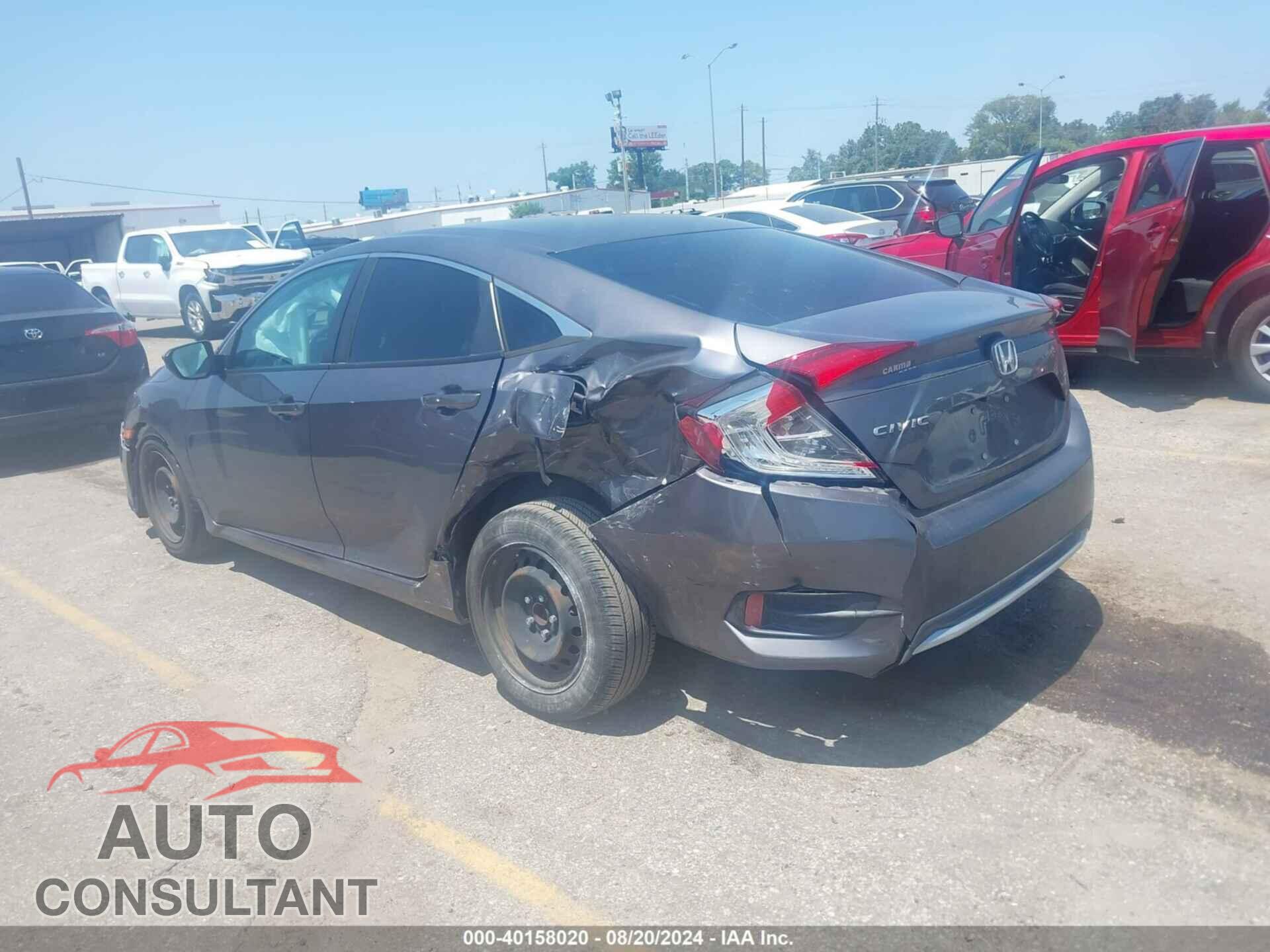 HONDA CIVIC 2019 - 2HGFC2F62KH516403