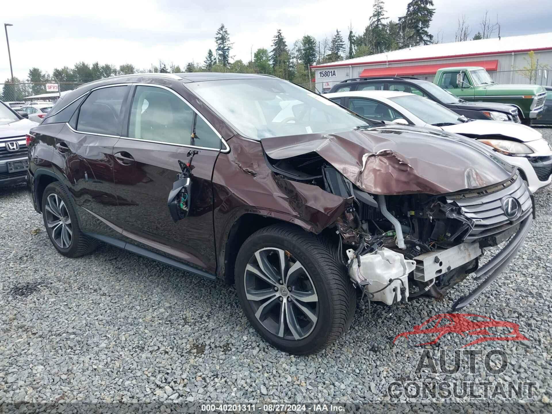 LEXUS RX 350 2017 - 2T2BZMCA5HC076126