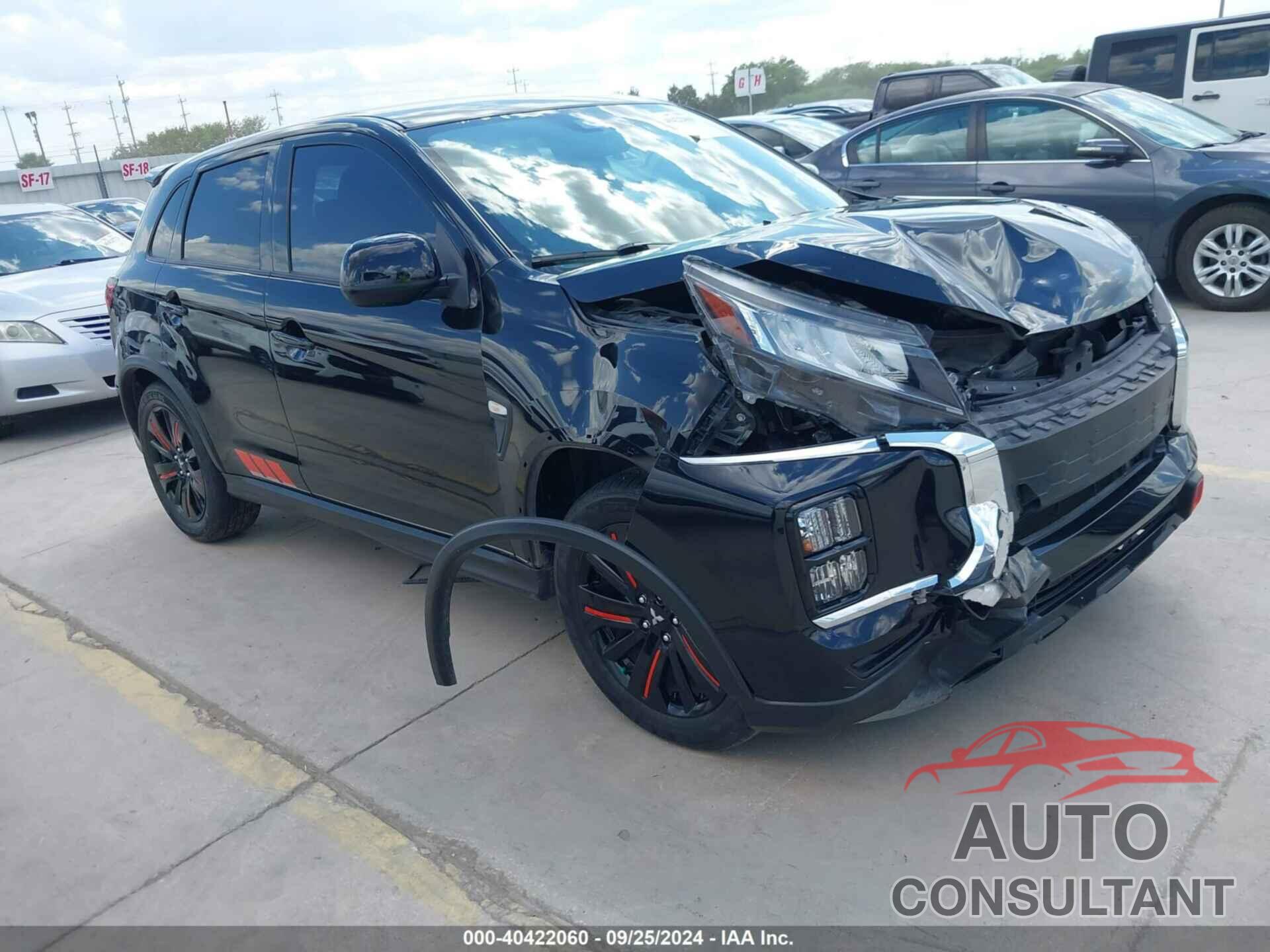 MITSUBISHI OUTLANDER SPORT 2021 - JA4APUAU4MU014307